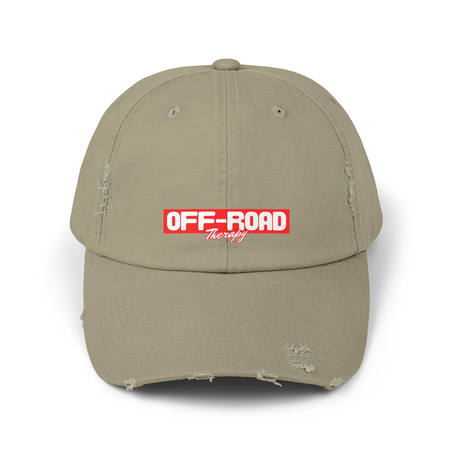 Unisex Distressed Cap - OFF-ROAD Therapy