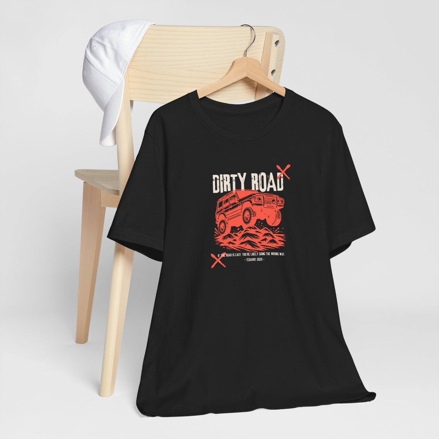 Teravnt Dirty Road. Black T-Shirt