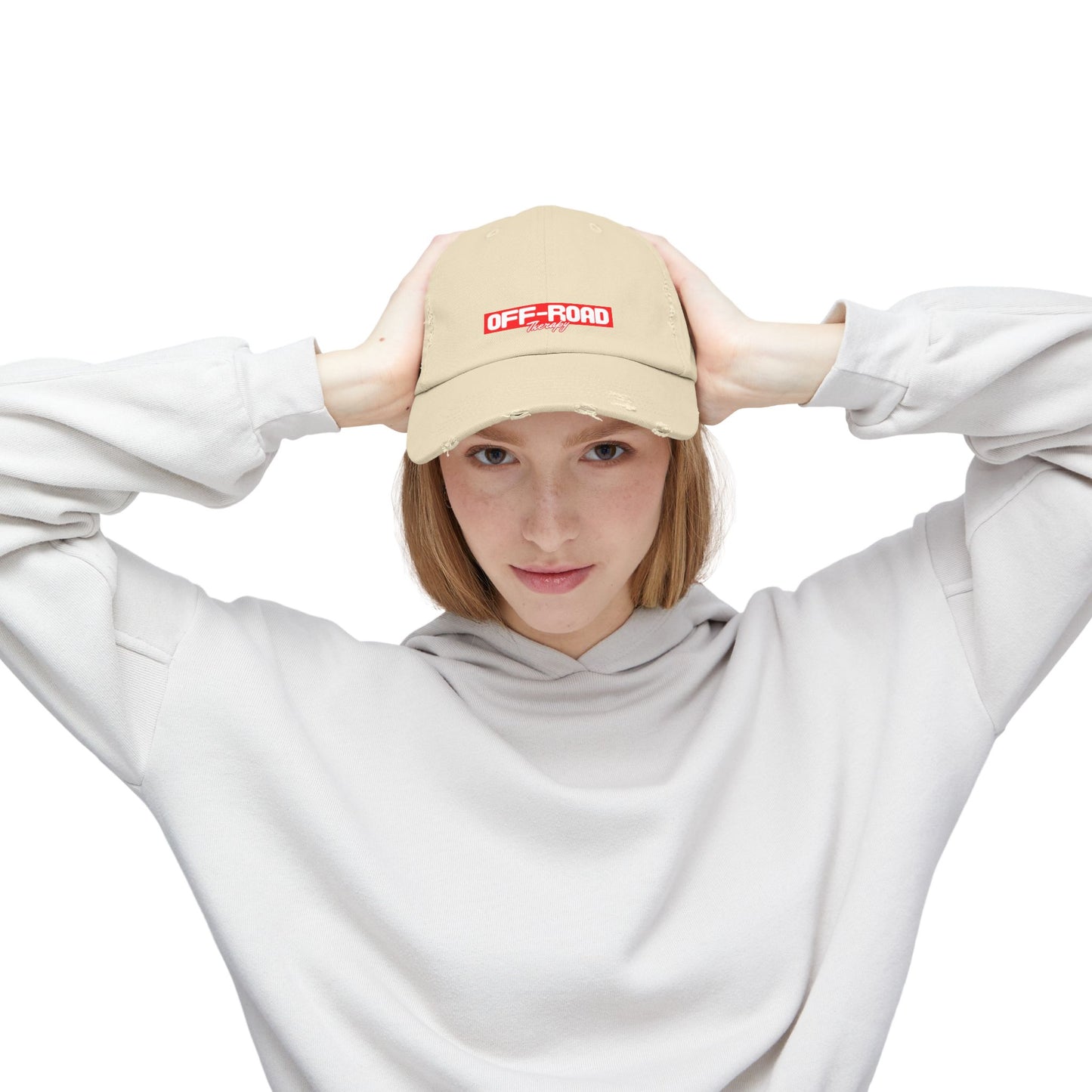 Unisex Distressed Cap - OFF-ROAD Therapy