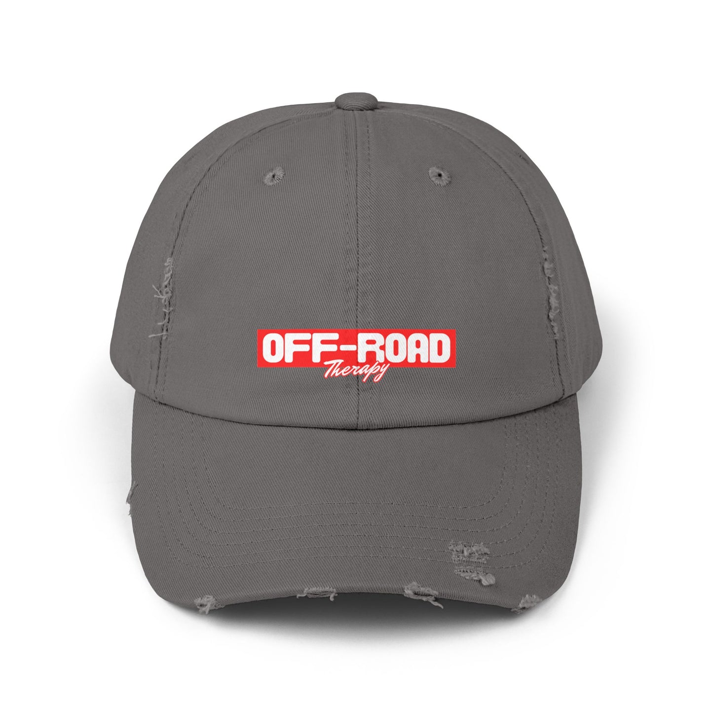 Unisex Distressed Cap - OFF-ROAD Therapy
