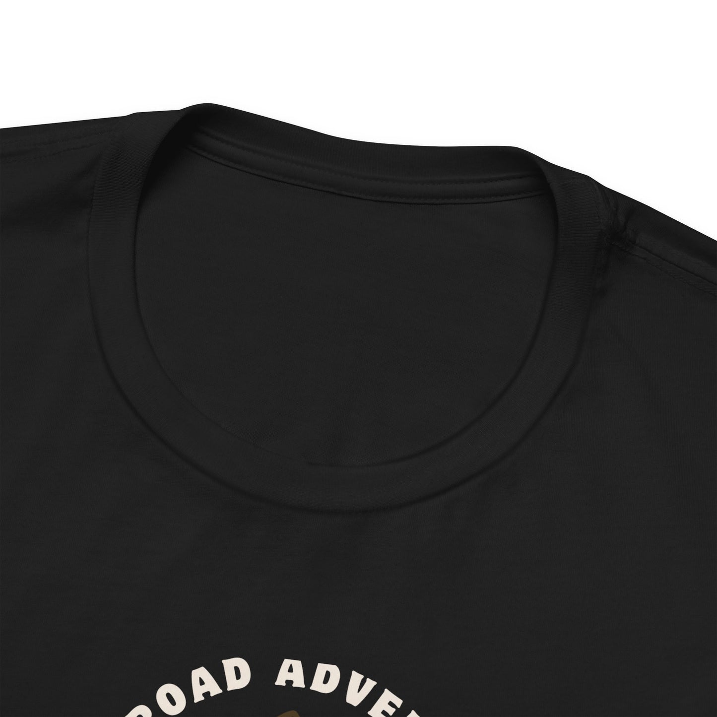 Adventure. Black W/Tan T-Shirt by Teravnt.