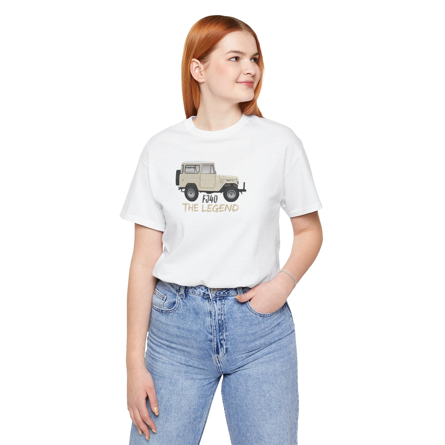 Legend. White T-Shirt by Teravnt.