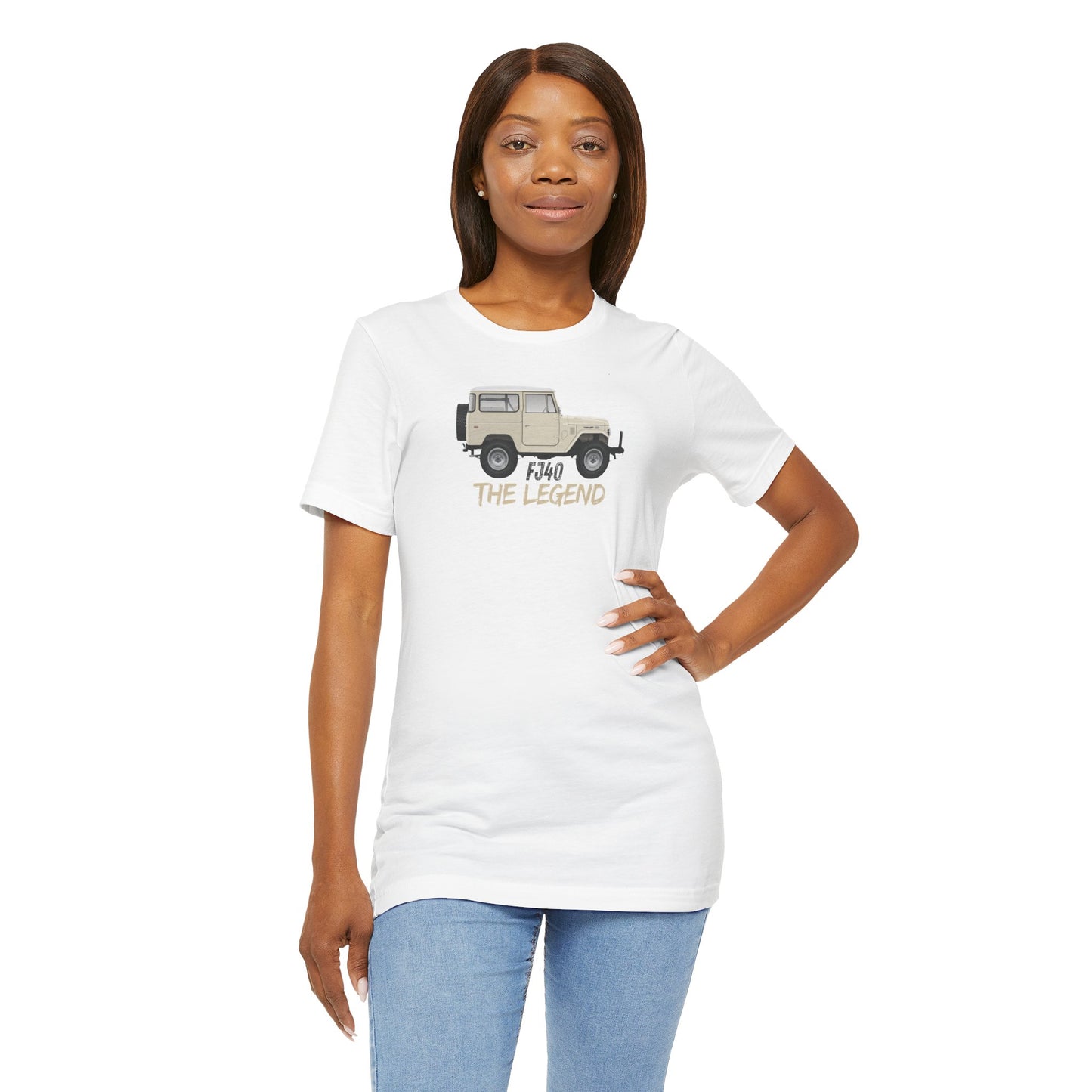 Legend. White T-Shirt by Teravnt.