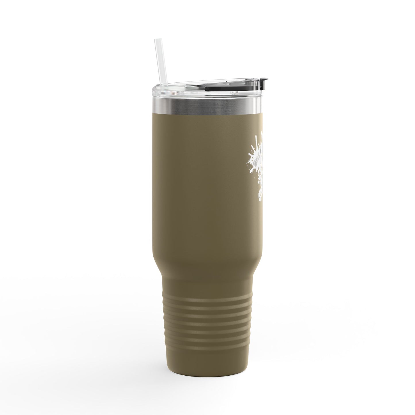 40oz Insulated Travel Mug "But did you die?" in White
