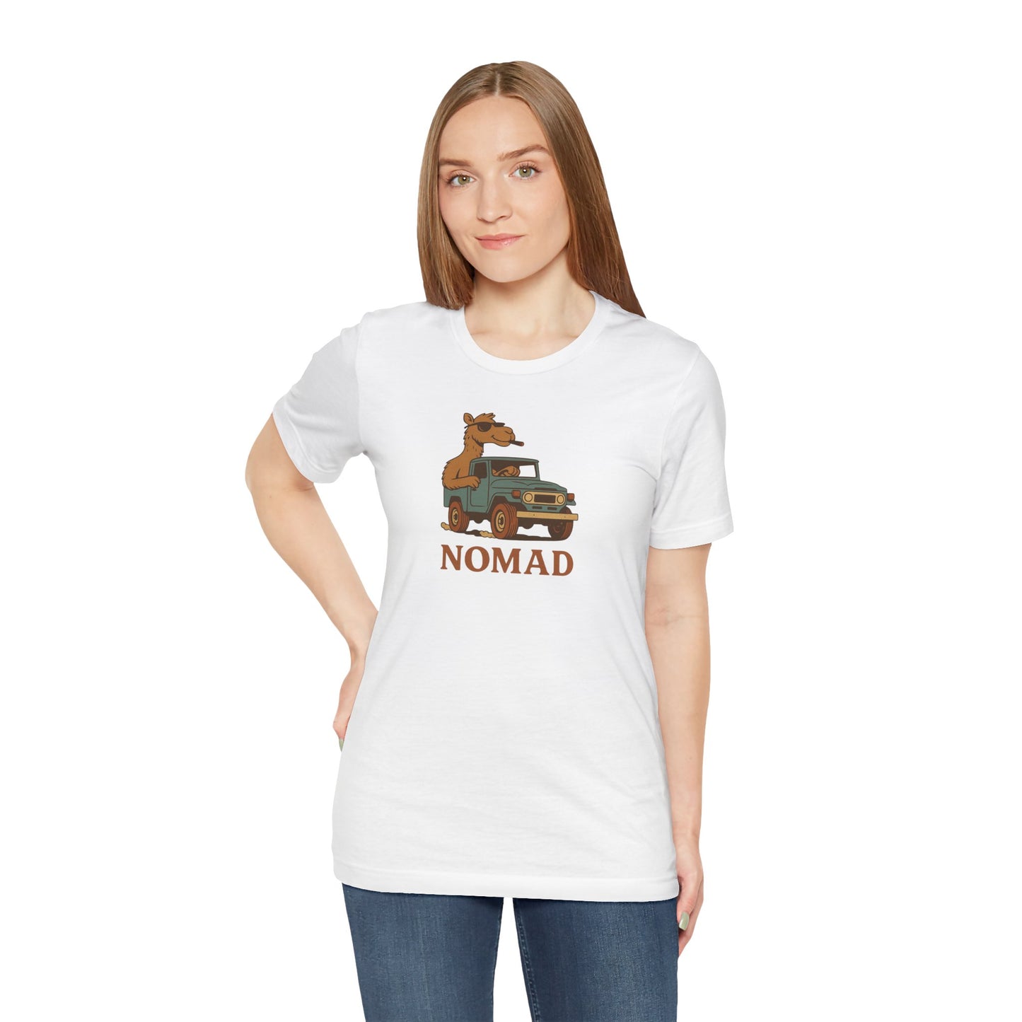Nomad White T-Shirt by Teravnt