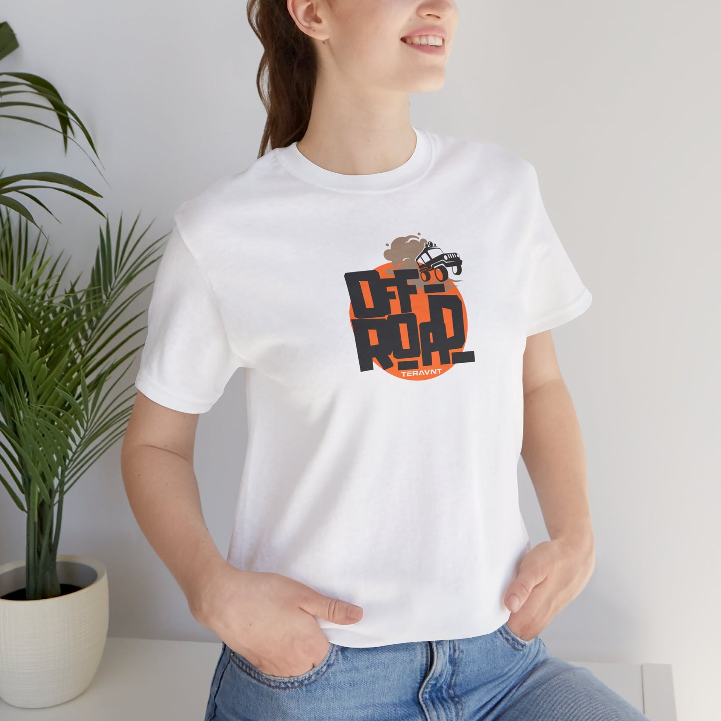 Teravnt Off-Road Sun. White W/Colors T-Shirt by Teravnt.