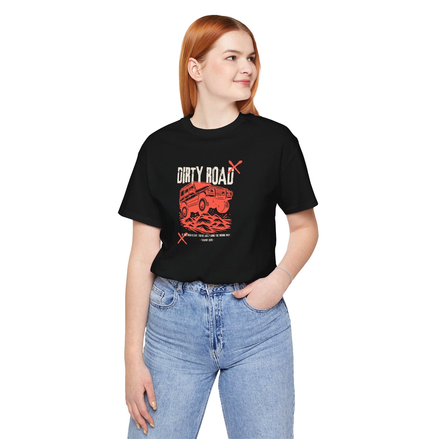 Teravnt Dirty Road. Black T-Shirt