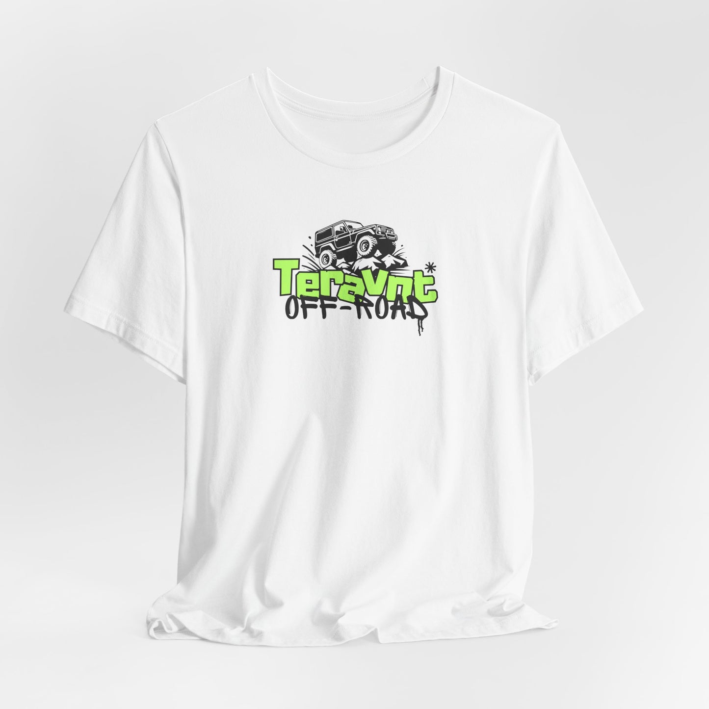 Teravnt Off-Road. White W/Colors T-Shirt by Teravnt.