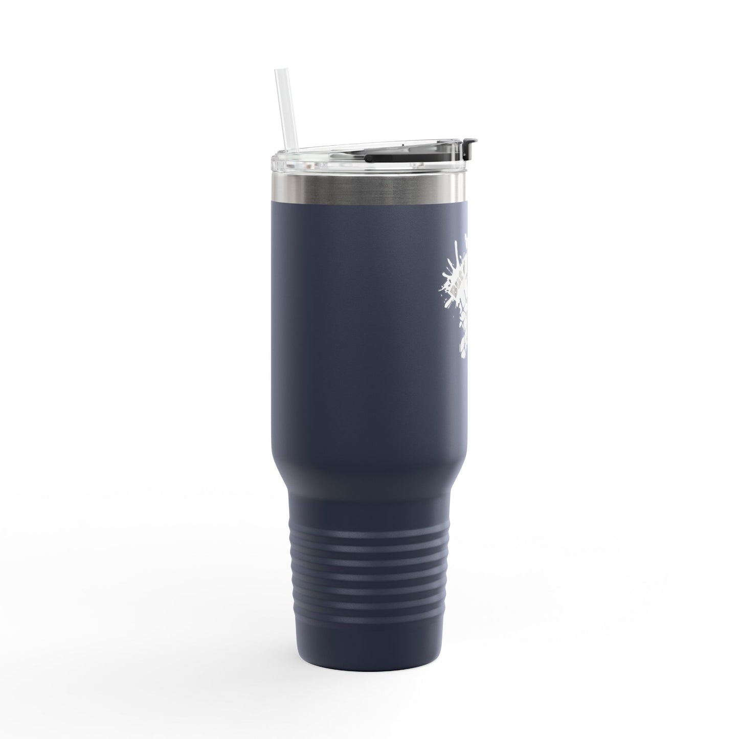 40oz Insulated Travel Mug "But did you die?" in White