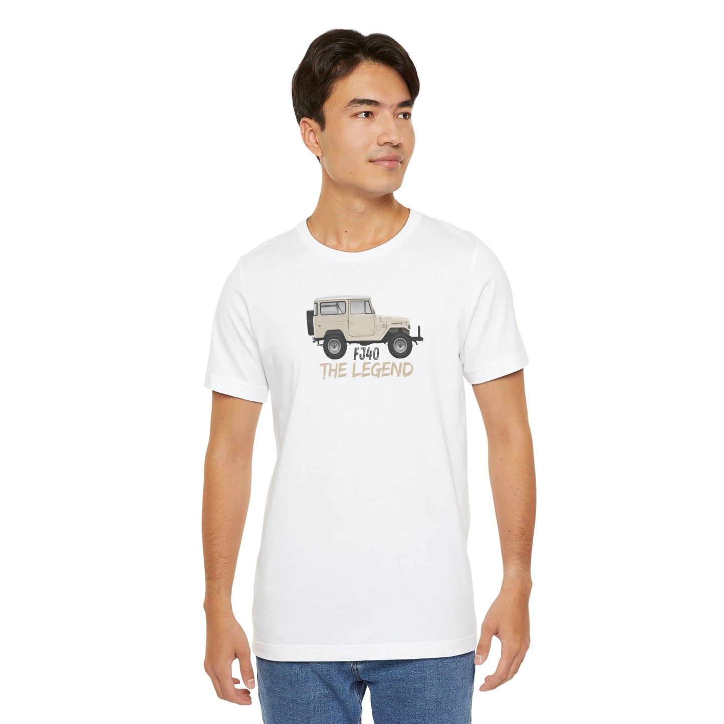 Legend. White T-Shirt by Teravnt.