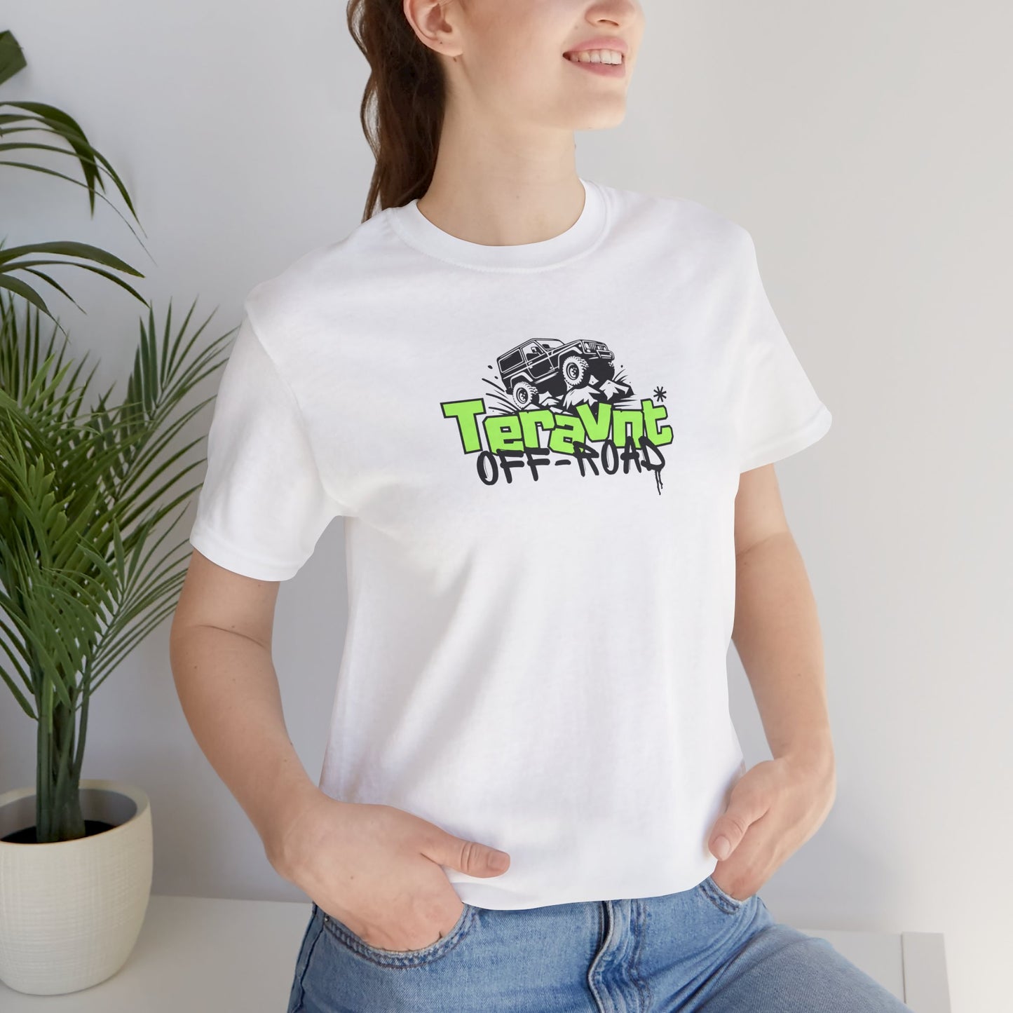 Teravnt Off-Road. White W/Colors T-Shirt by Teravnt.