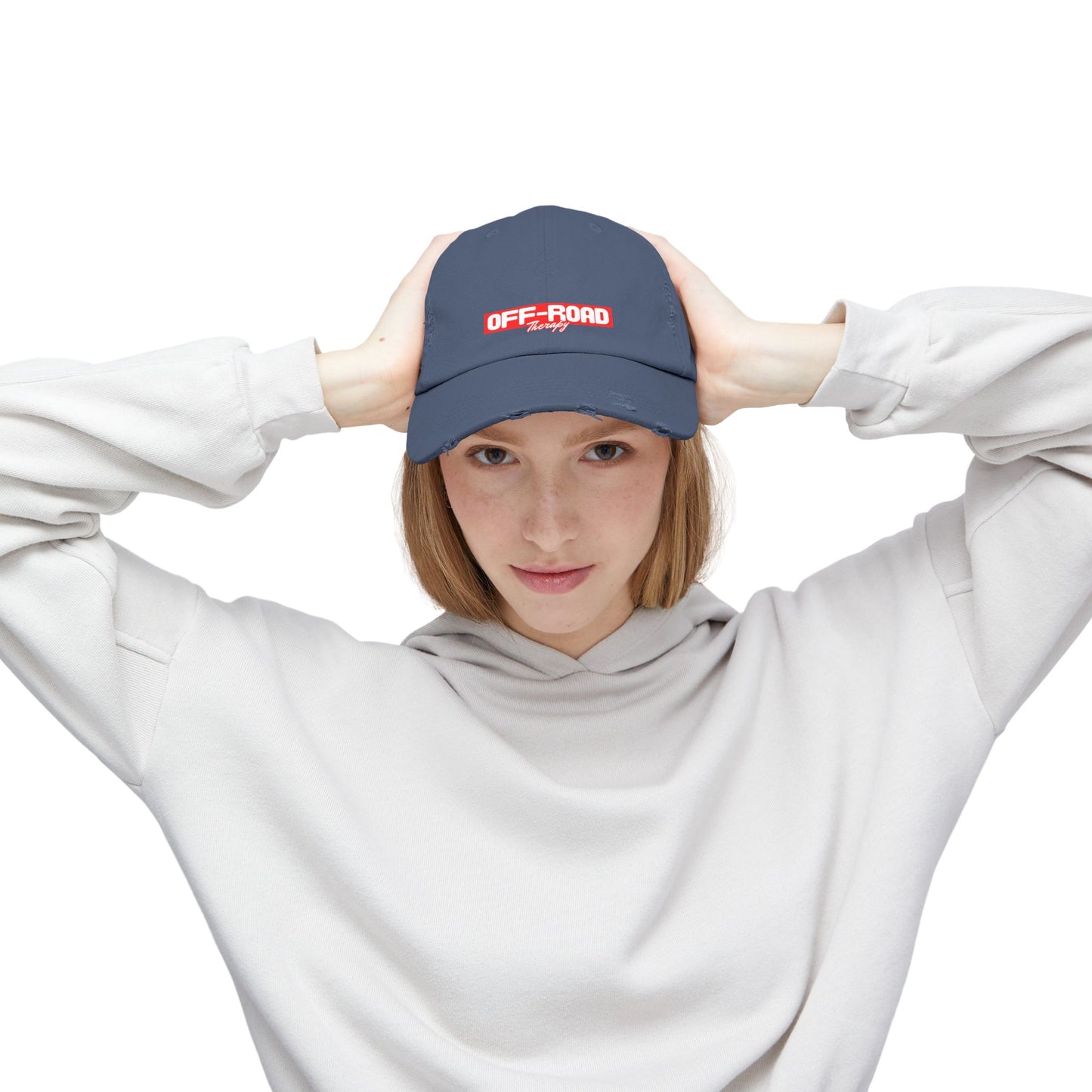 Unisex Distressed Cap - OFF-ROAD Therapy