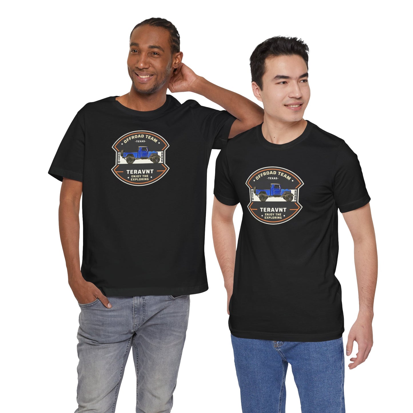 Custom FJ45 Side Black W/Colors T-Shirt by Teravnt.