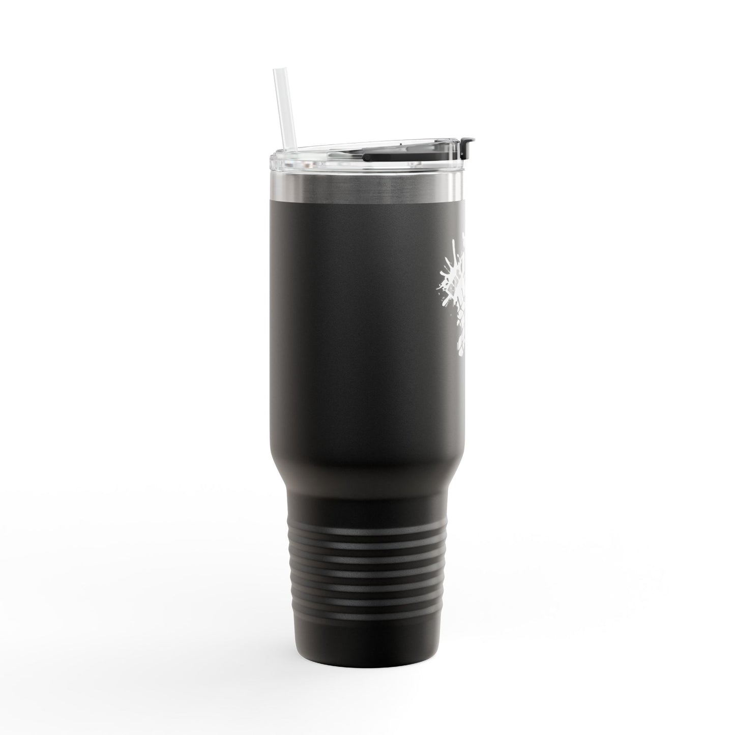 40oz Insulated Travel Mug "But did you die?" in White