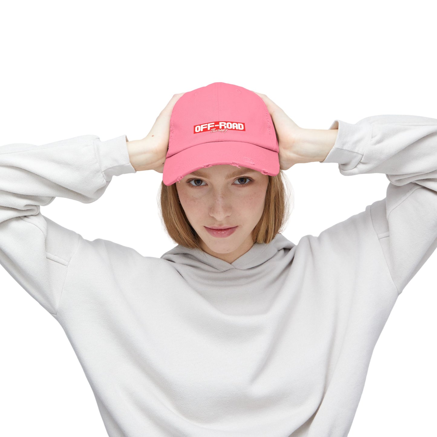 Unisex Distressed Cap - OFF-ROAD Therapy