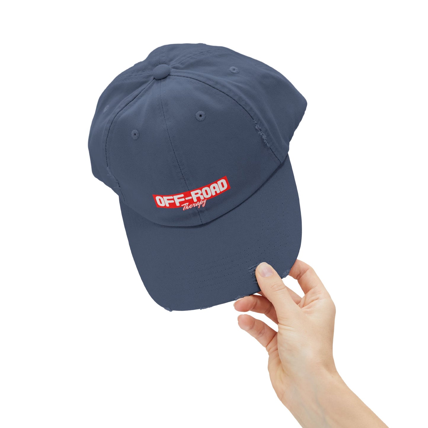 Unisex Distressed Cap - OFF-ROAD Therapy