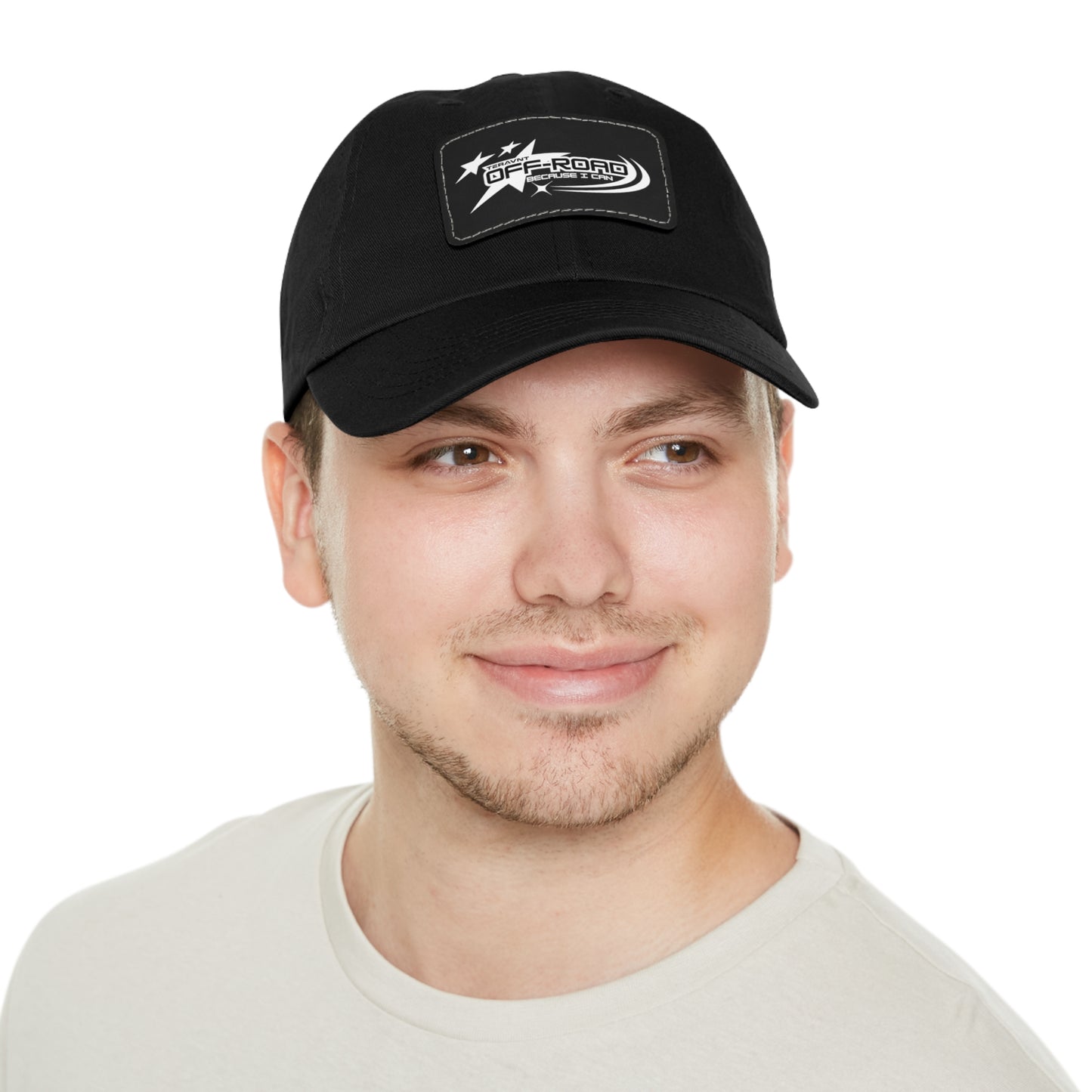 Off-Road Hat with Leather Patch by Teravnt
