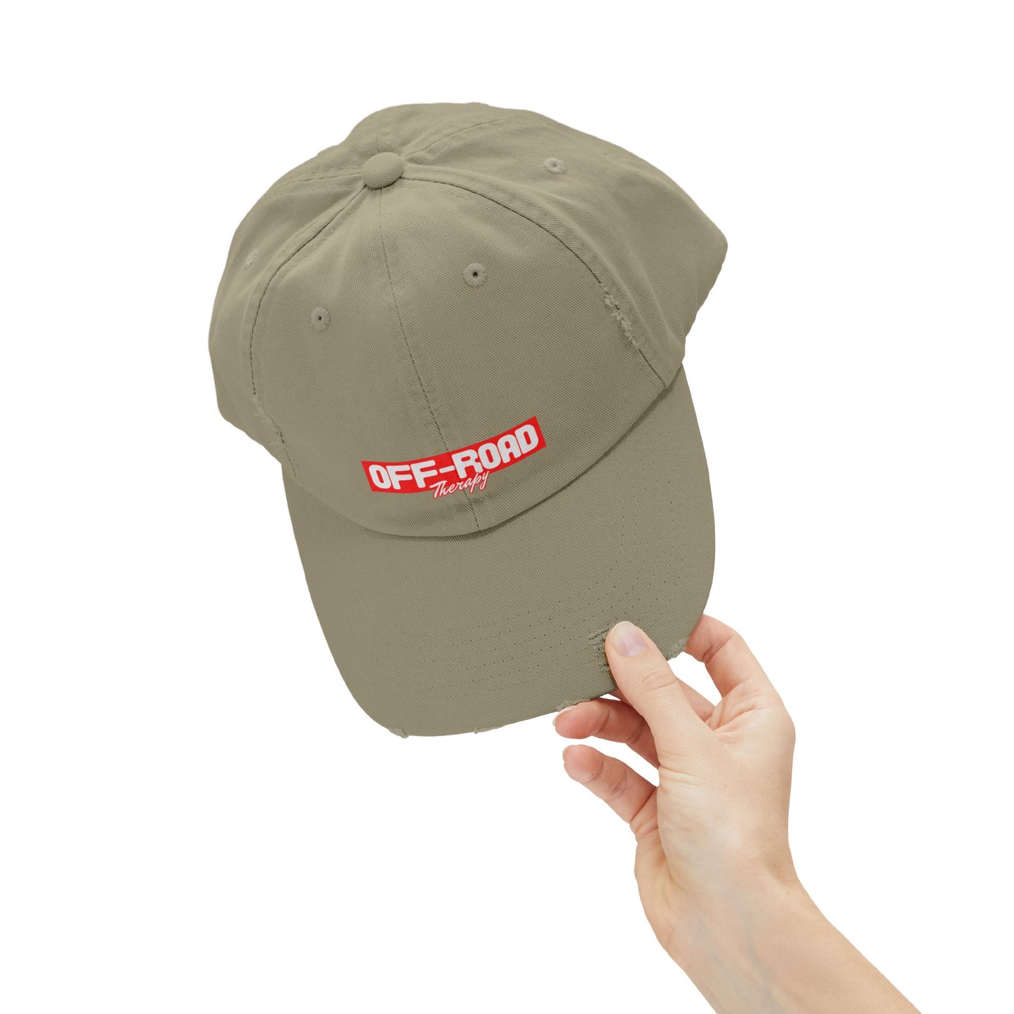 Unisex Distressed Cap - OFF-ROAD Therapy