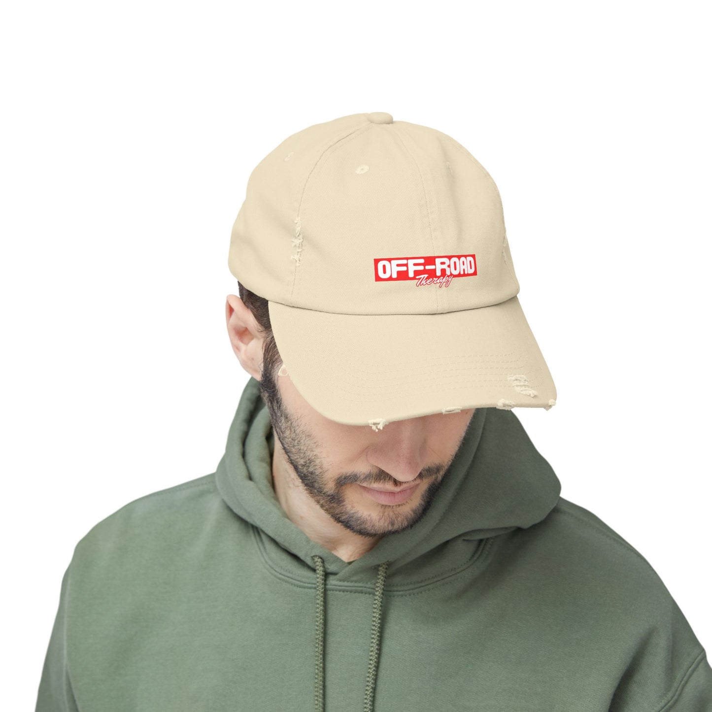 Unisex Distressed Cap - OFF-ROAD Therapy