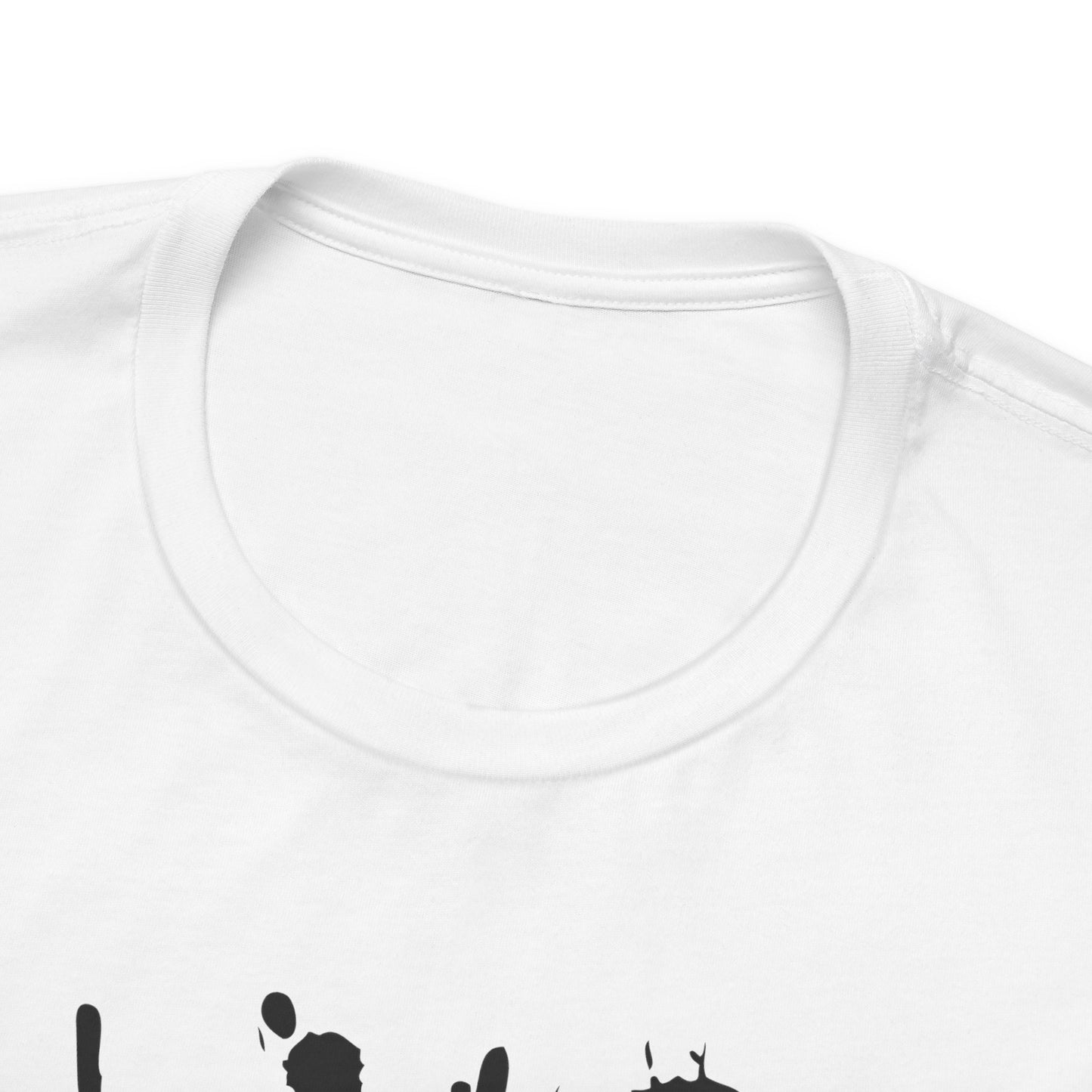 But Did You Die?. White W/Black T-Shirt by Teravnt.