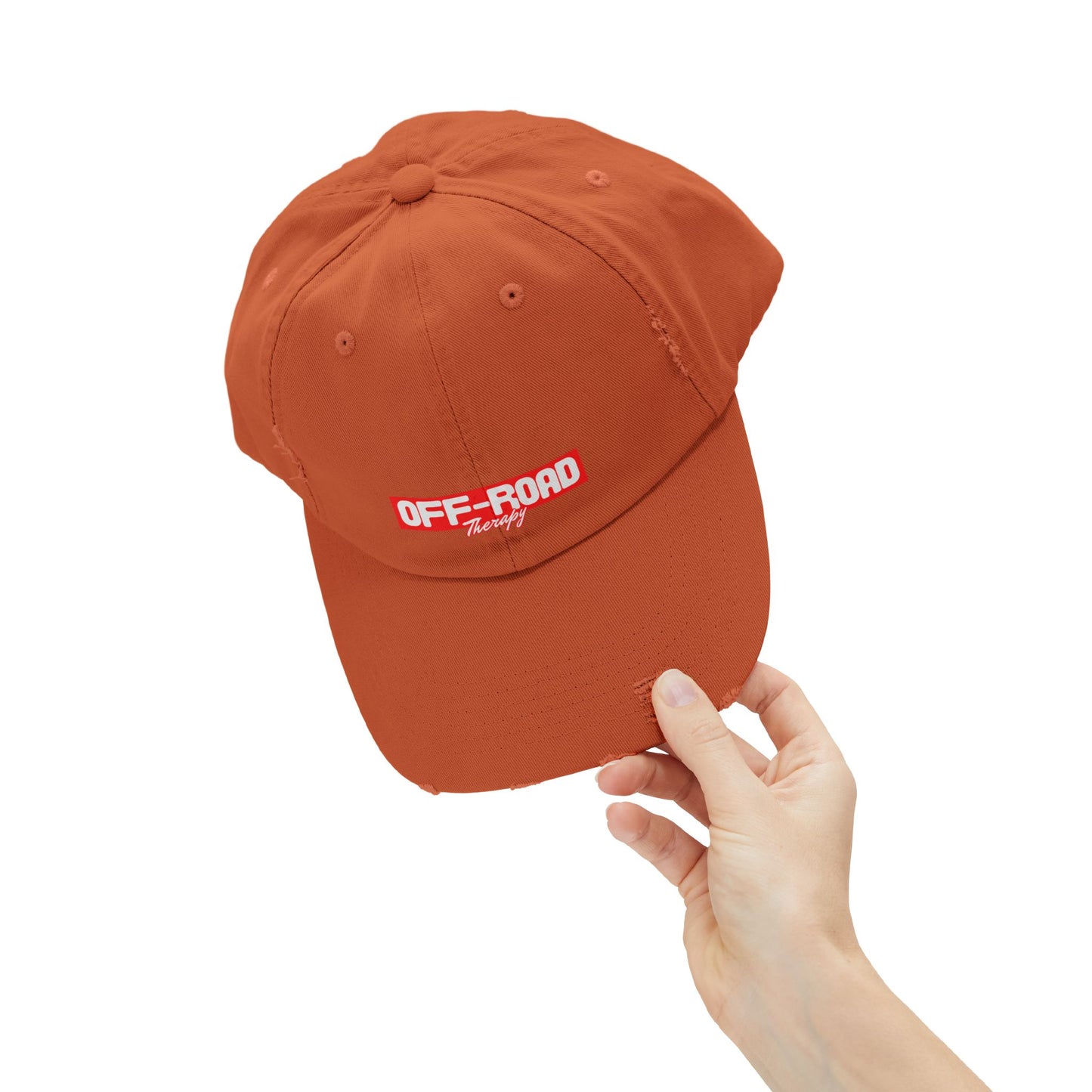 Unisex Distressed Cap - OFF-ROAD Therapy