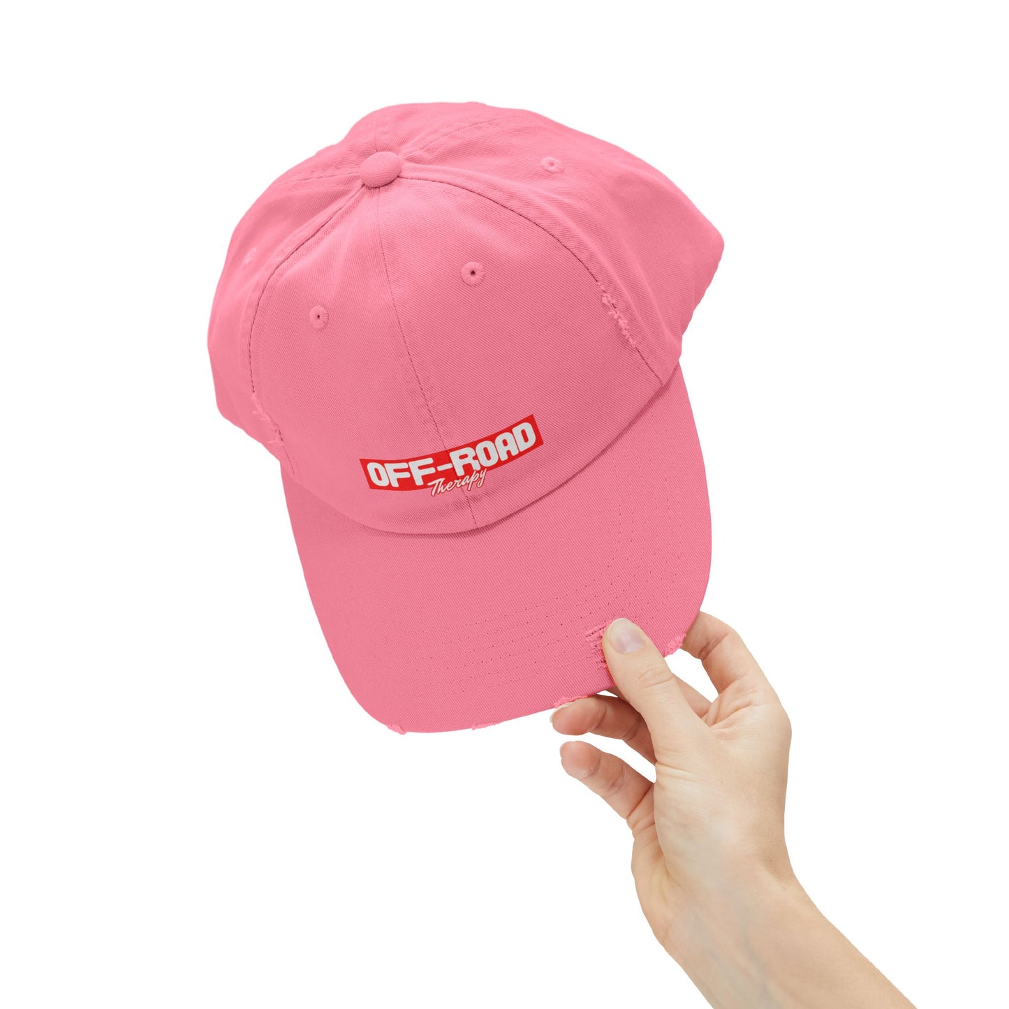Unisex Distressed Cap - OFF-ROAD Therapy
