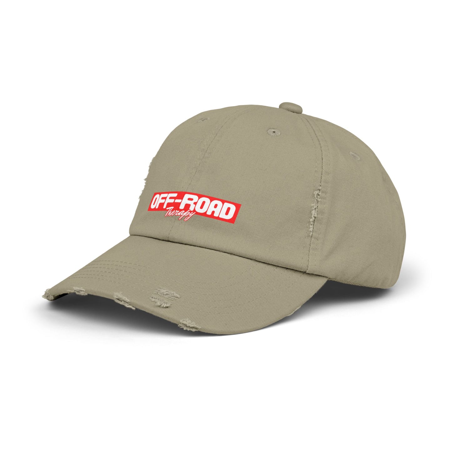 Unisex Distressed Cap - OFF-ROAD Therapy