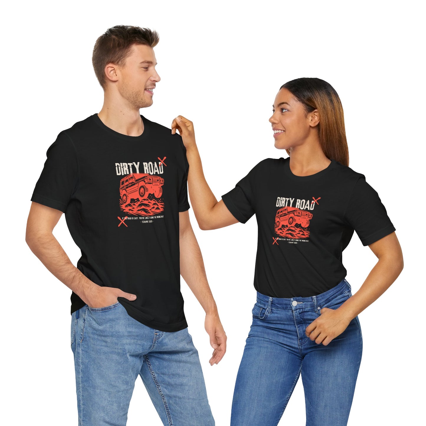 Teravnt Dirty Road. Black T-Shirt