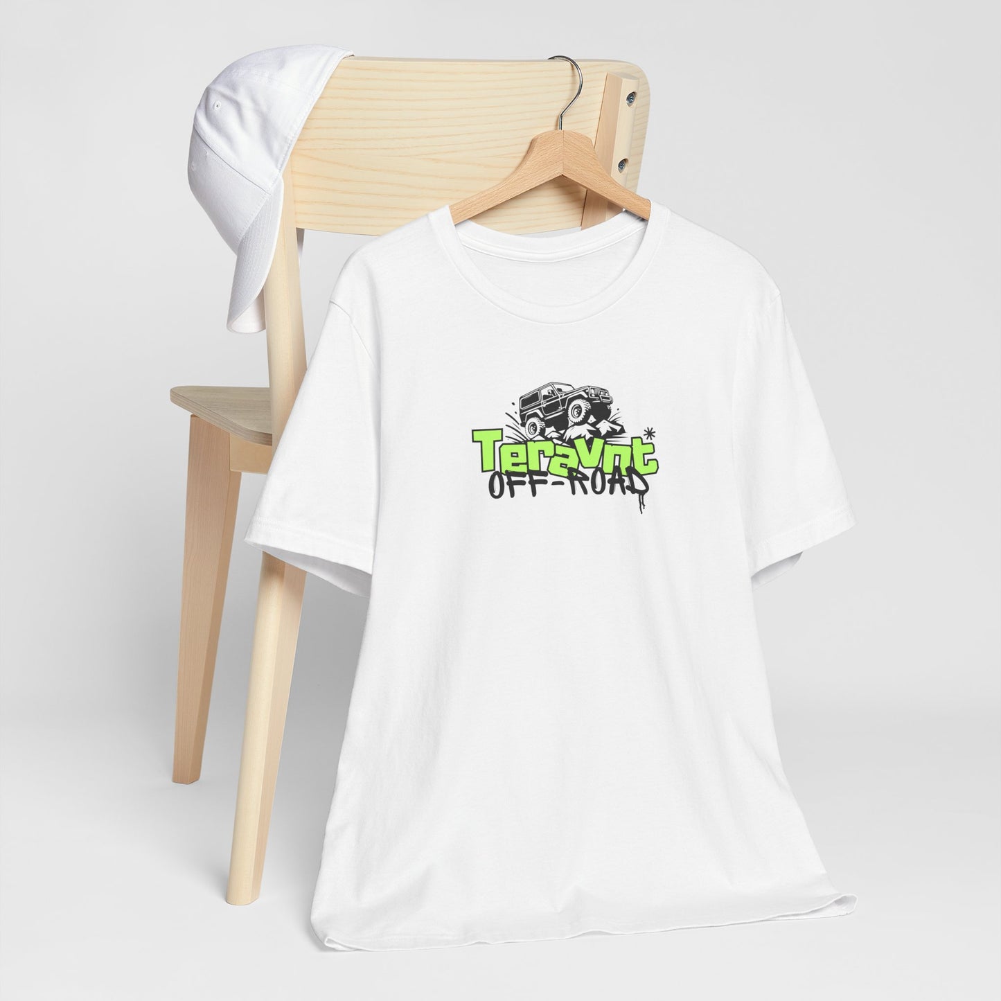 Teravnt Off-Road. White W/Colors T-Shirt by Teravnt.