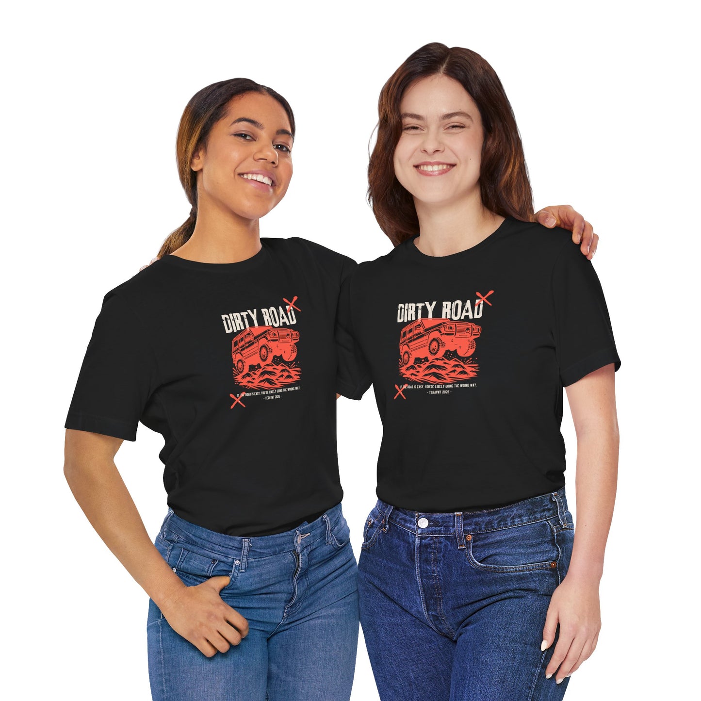 Teravnt Dirty Road. Black T-Shirt
