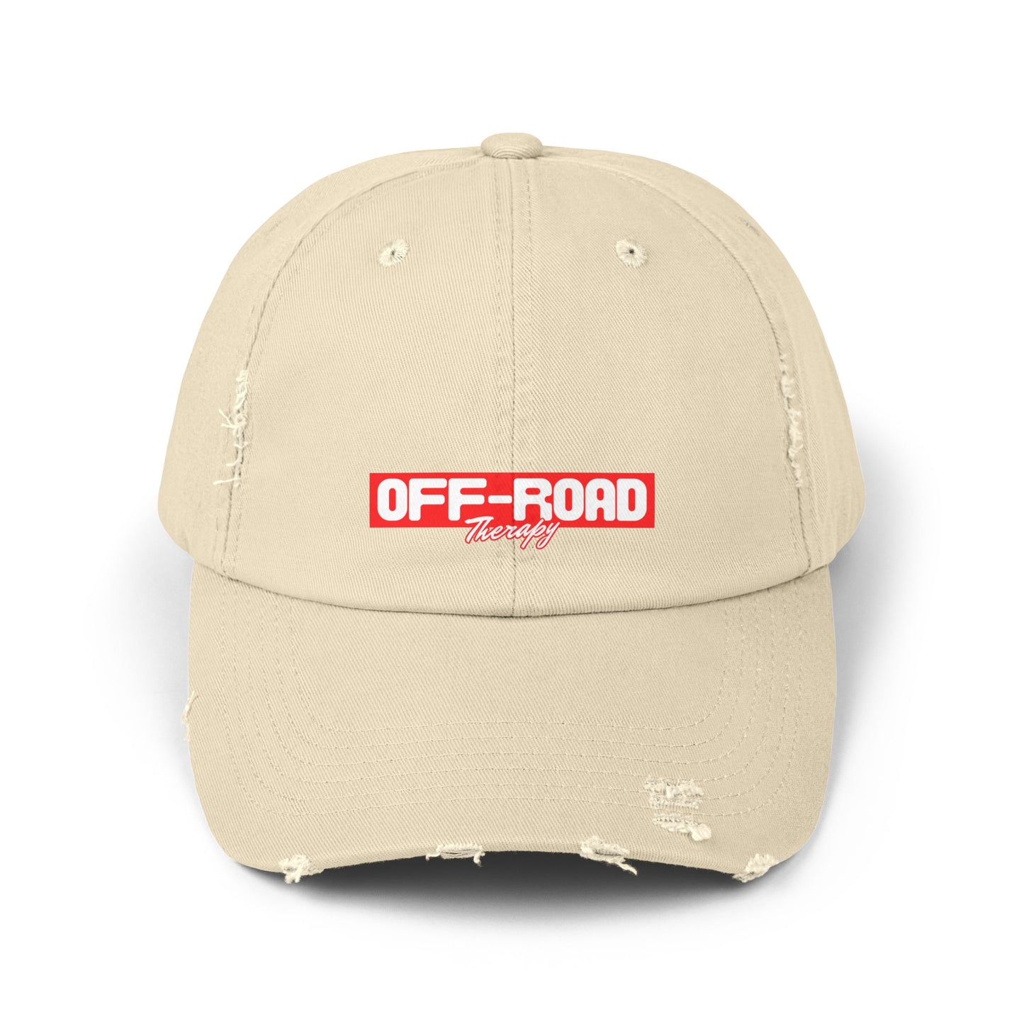 Unisex Distressed Cap - OFF-ROAD Therapy