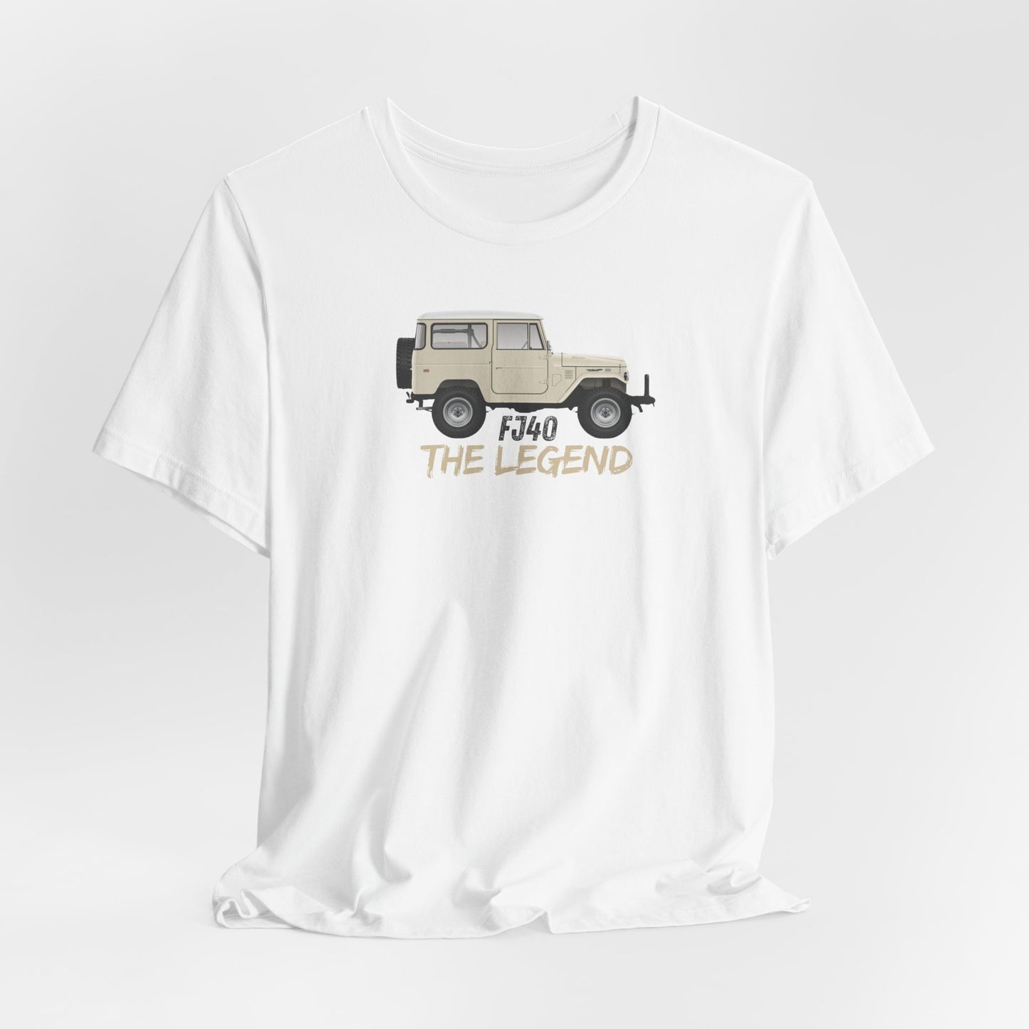 Legend. White T-Shirt by Teravnt.