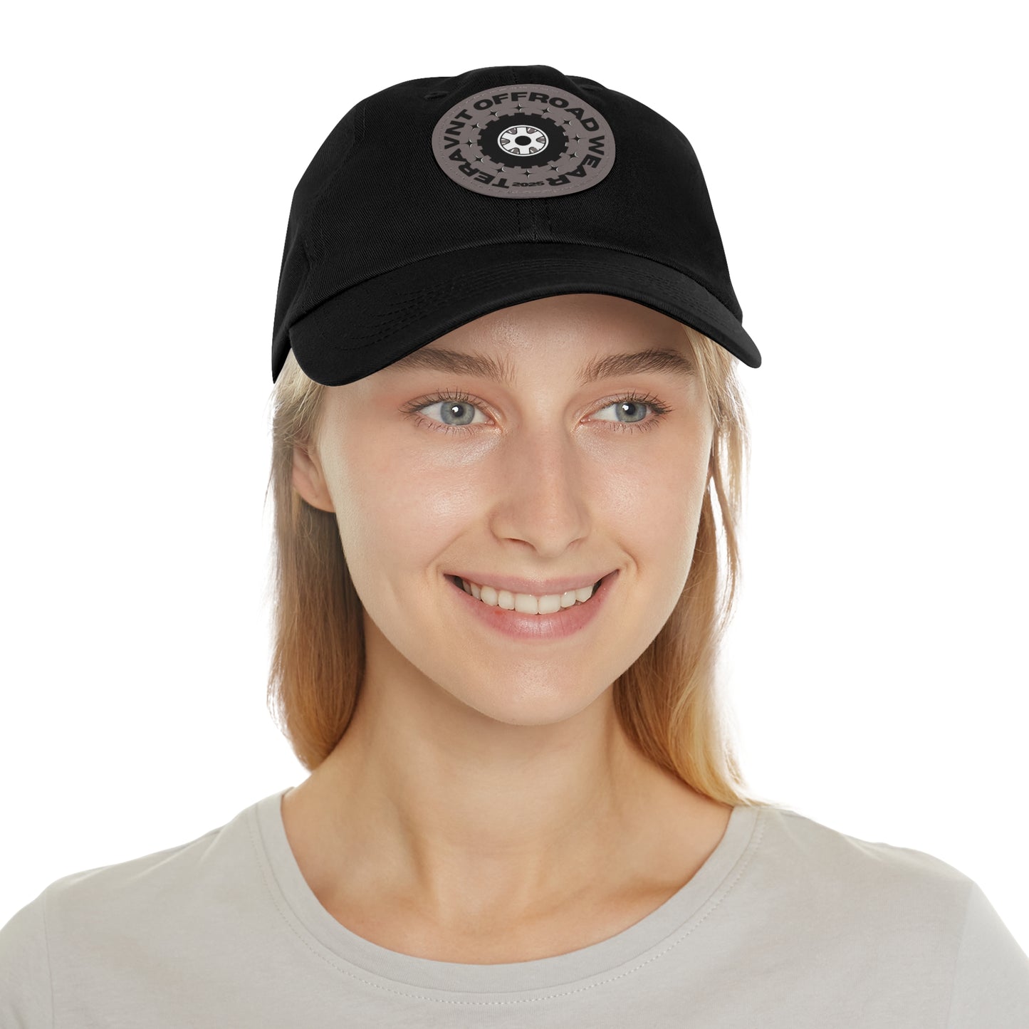 Dad Cap W/Leather Patch II by Teravnt