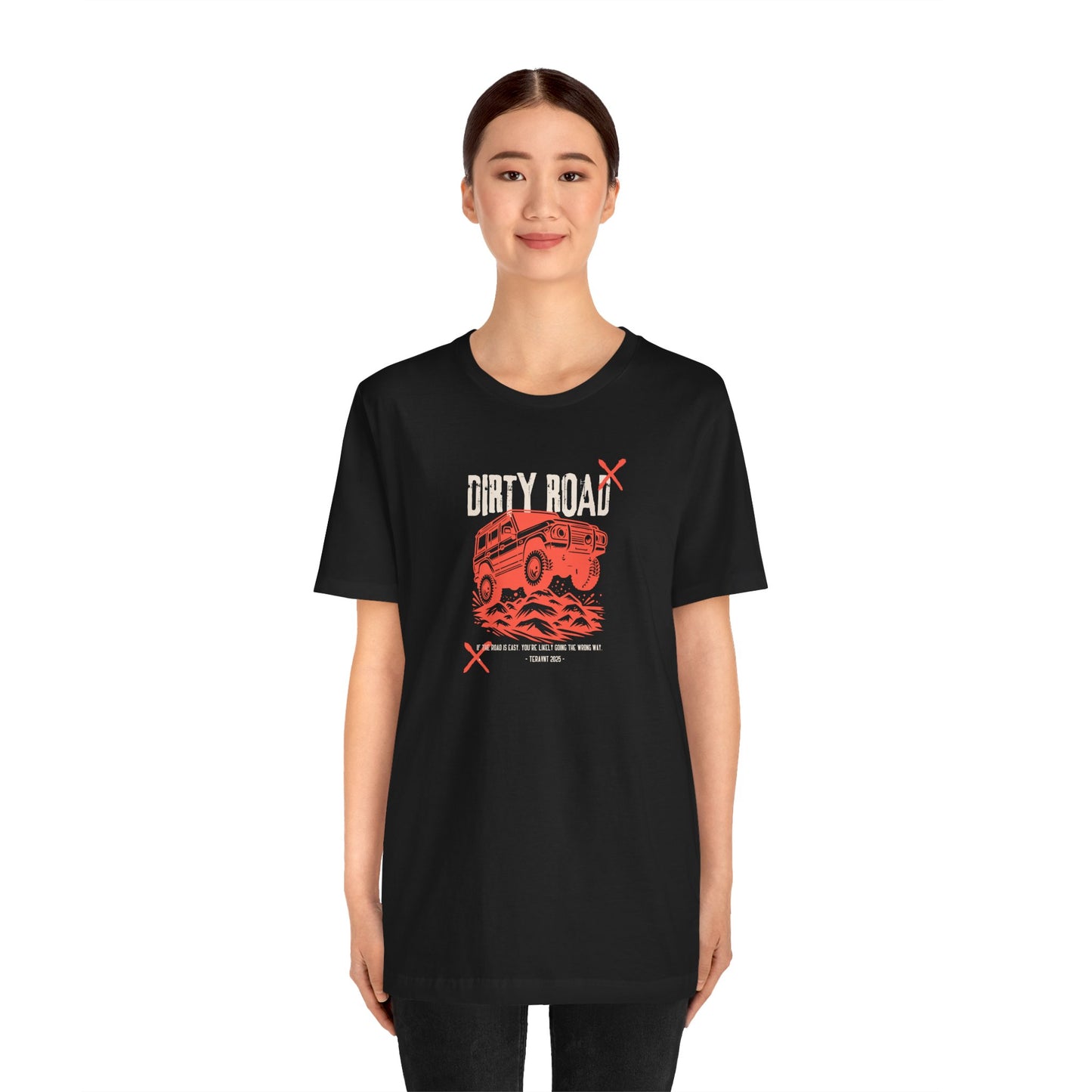 Teravnt Dirty Road. Black T-Shirt