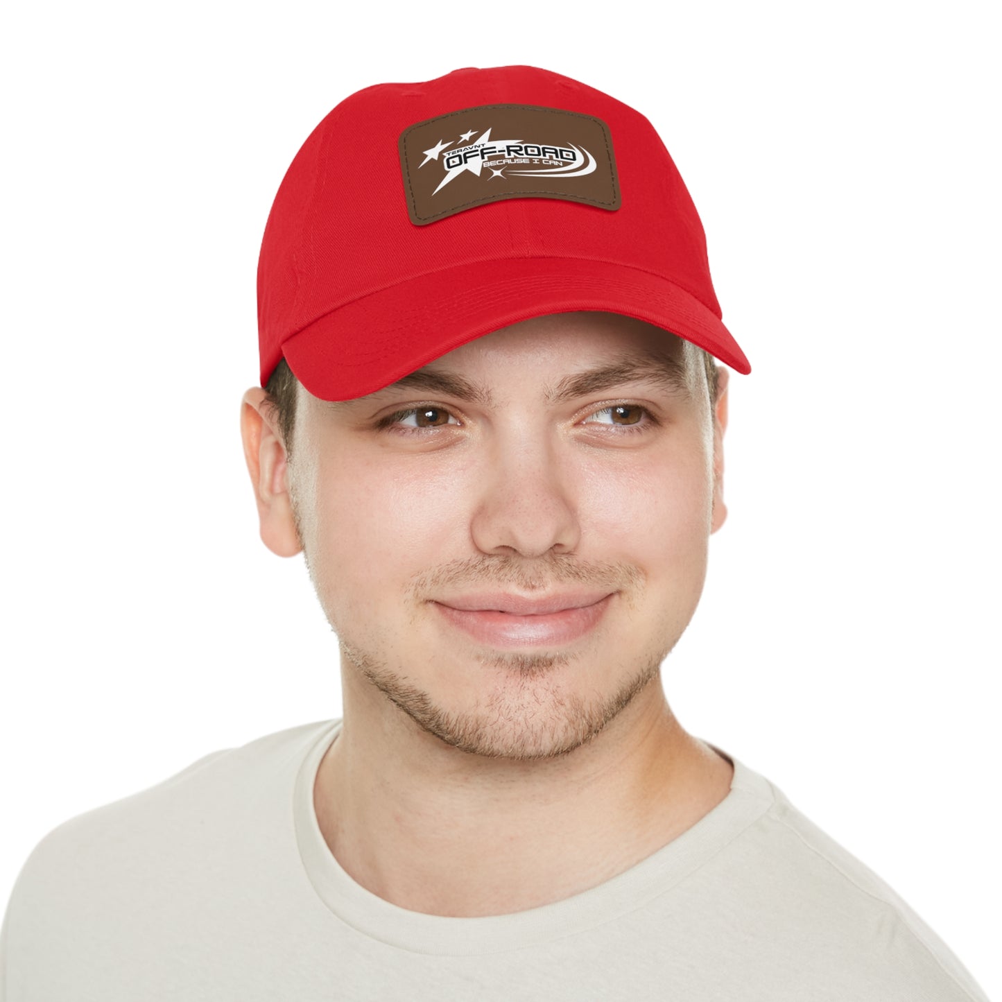 Off-Road Hat with Leather Patch by Teravnt