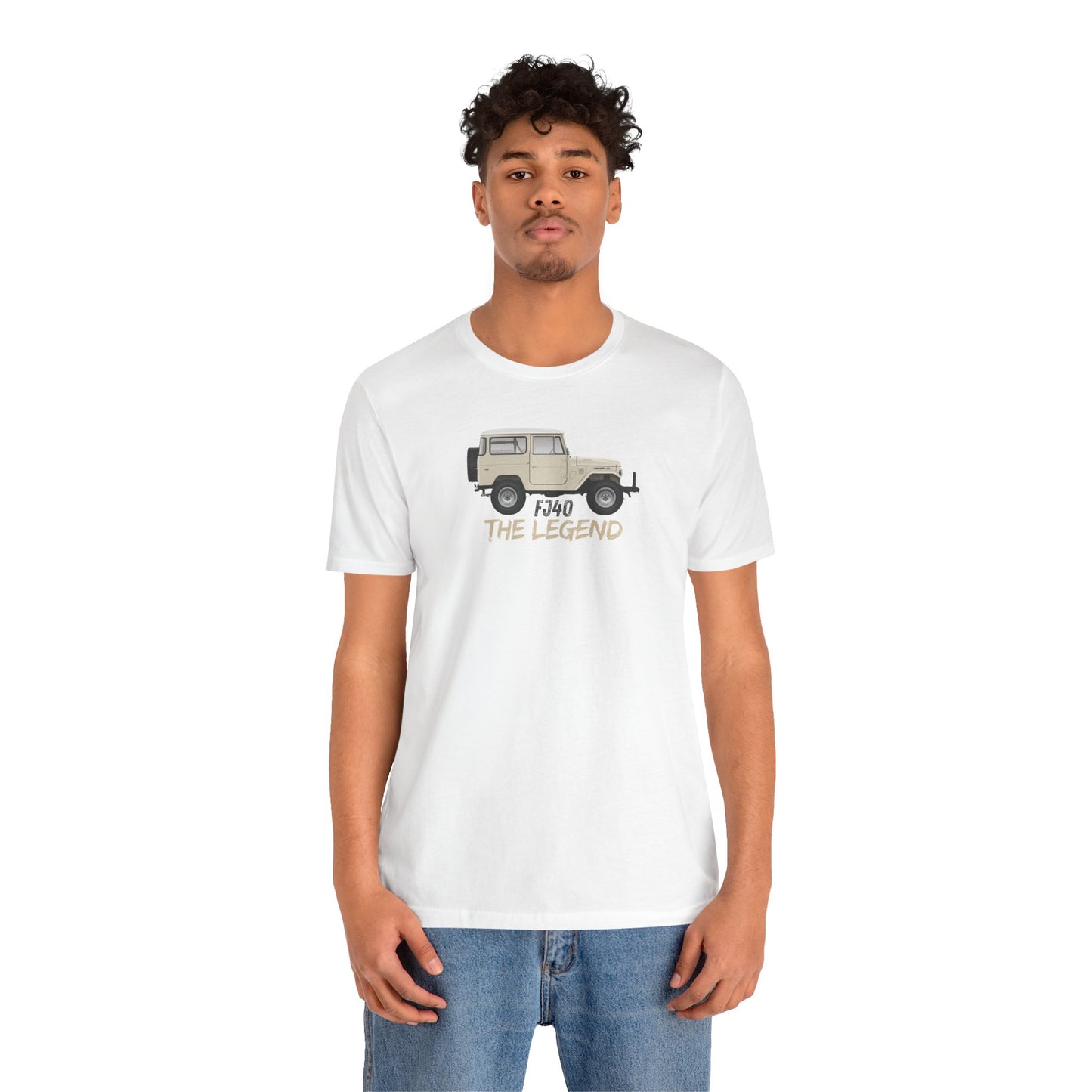 Legend. White T-Shirt by Teravnt.