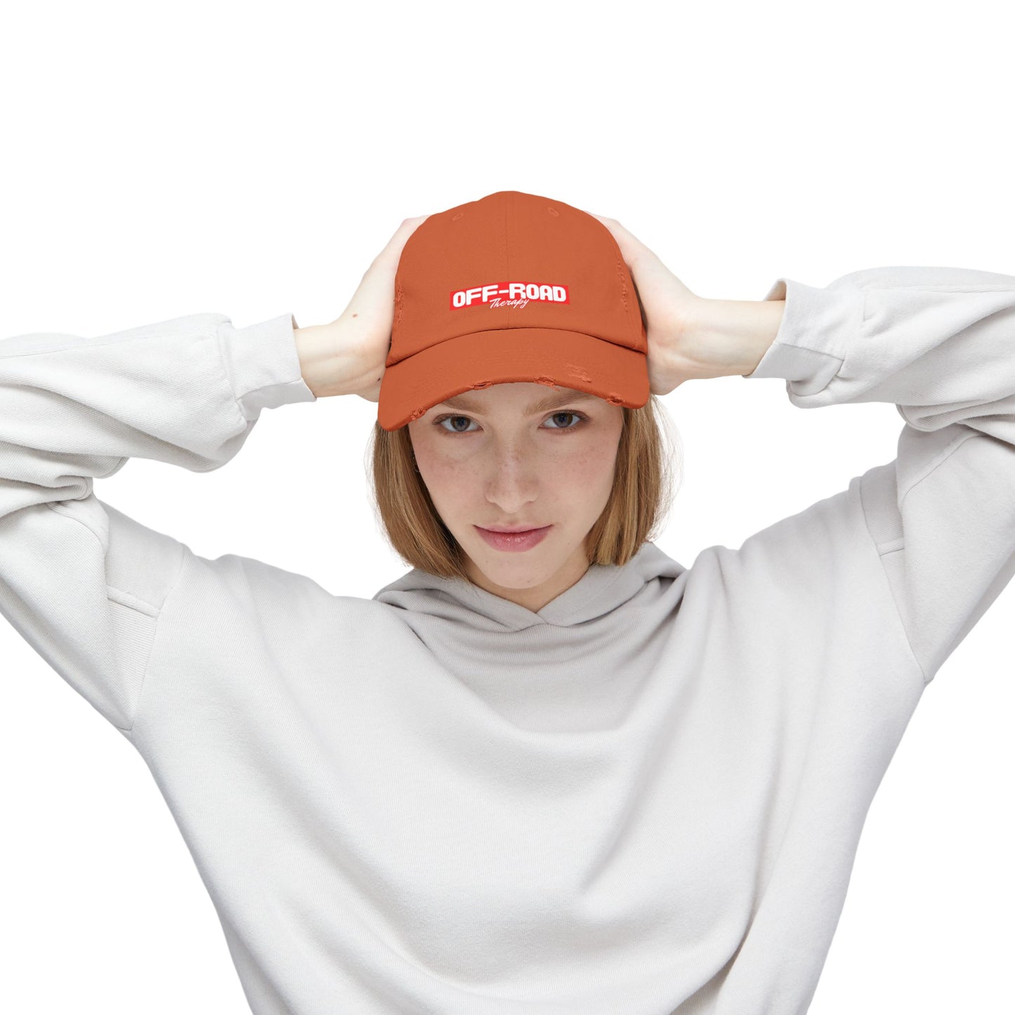 Unisex Distressed Cap - OFF-ROAD Therapy