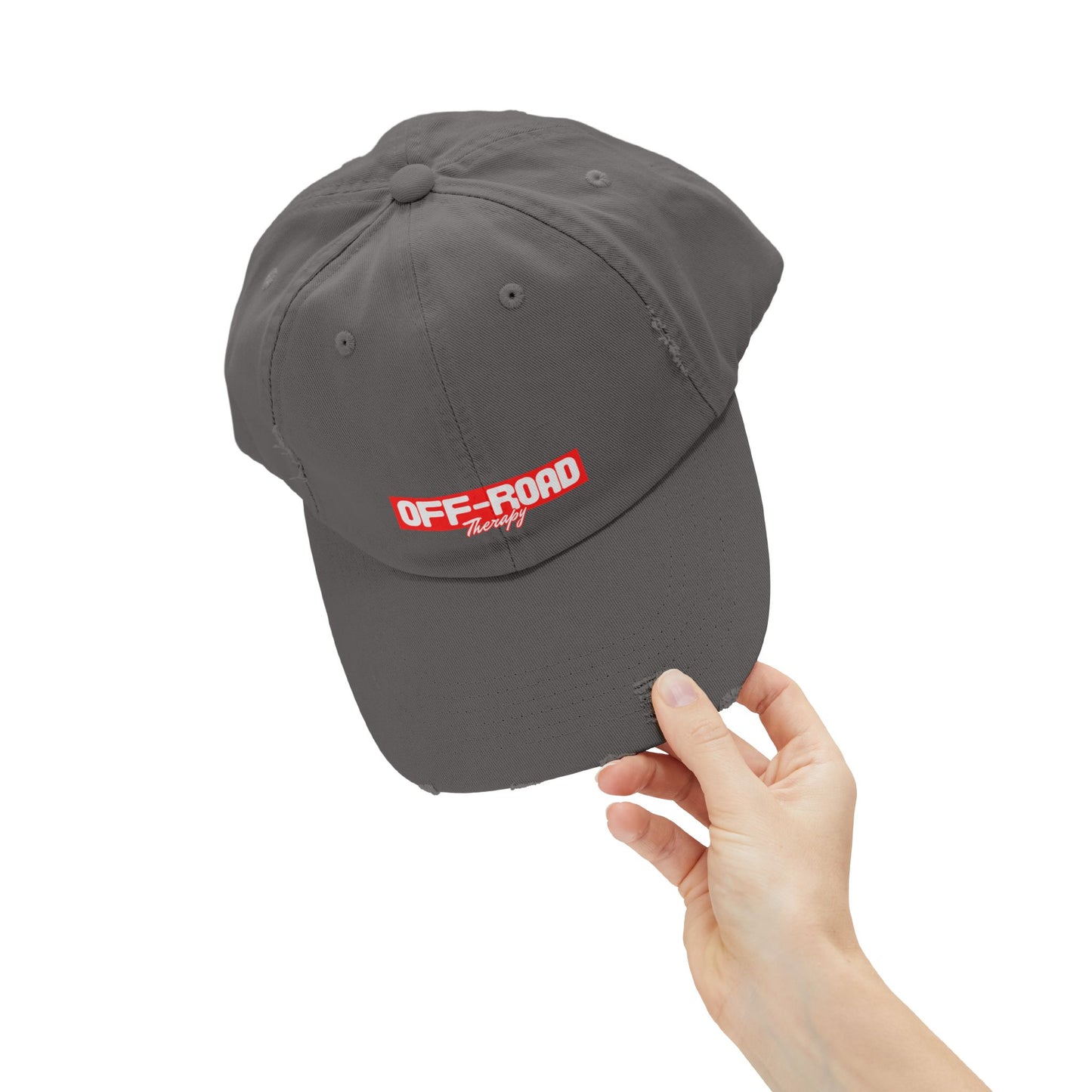 Unisex Distressed Cap - OFF-ROAD Therapy
