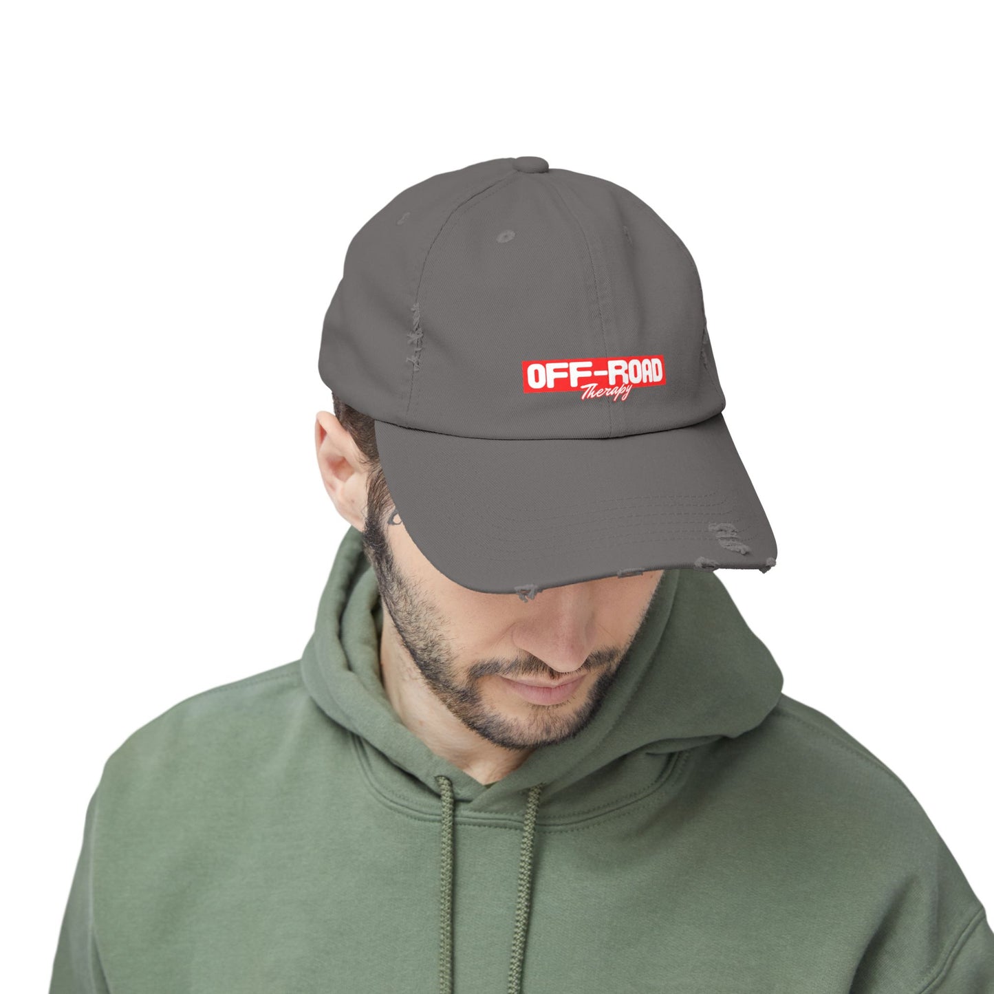 Unisex Distressed Cap - OFF-ROAD Therapy
