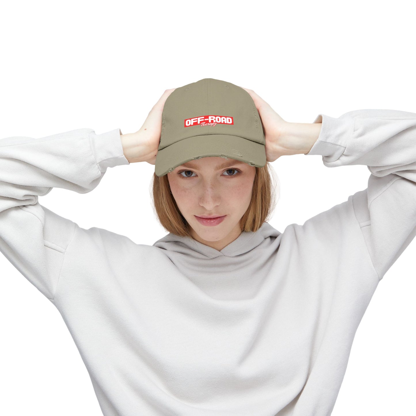 Unisex Distressed Cap - OFF-ROAD Therapy