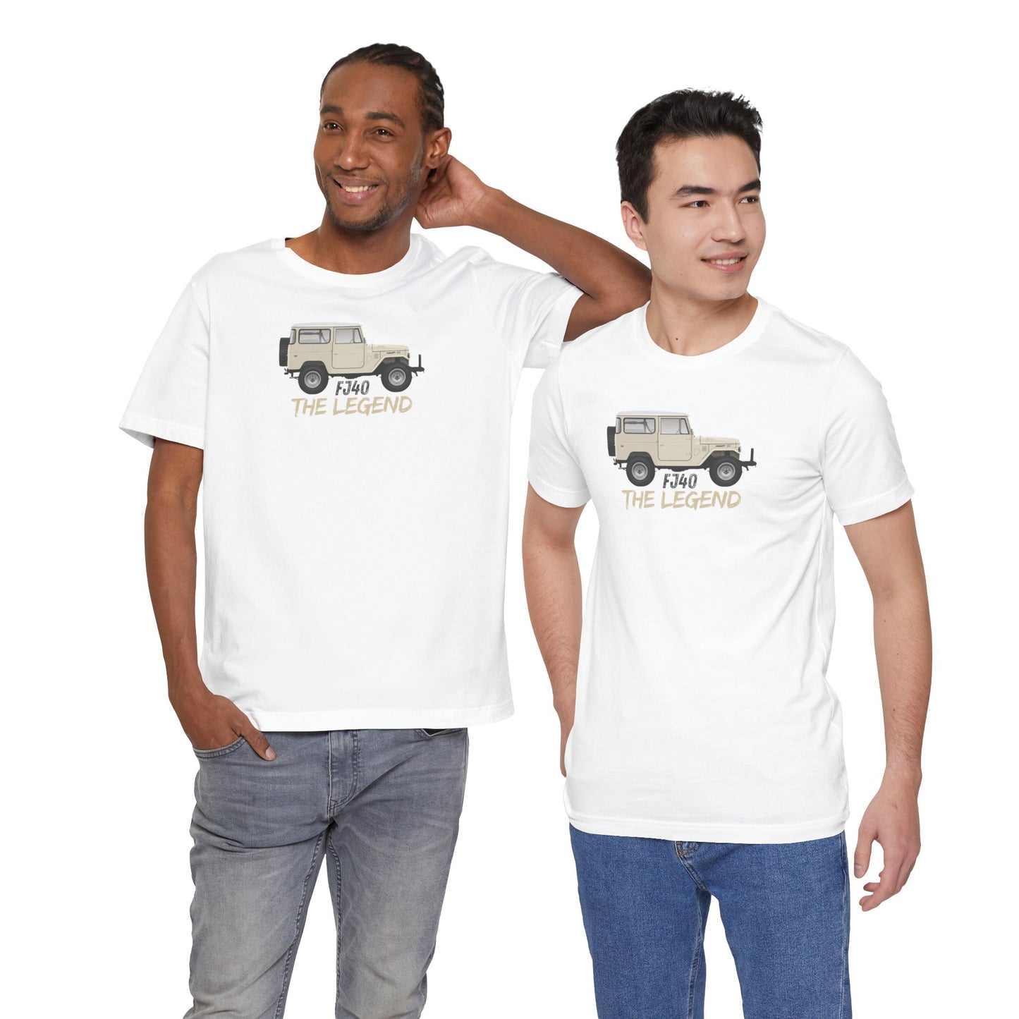 Legend. White T-Shirt by Teravnt.