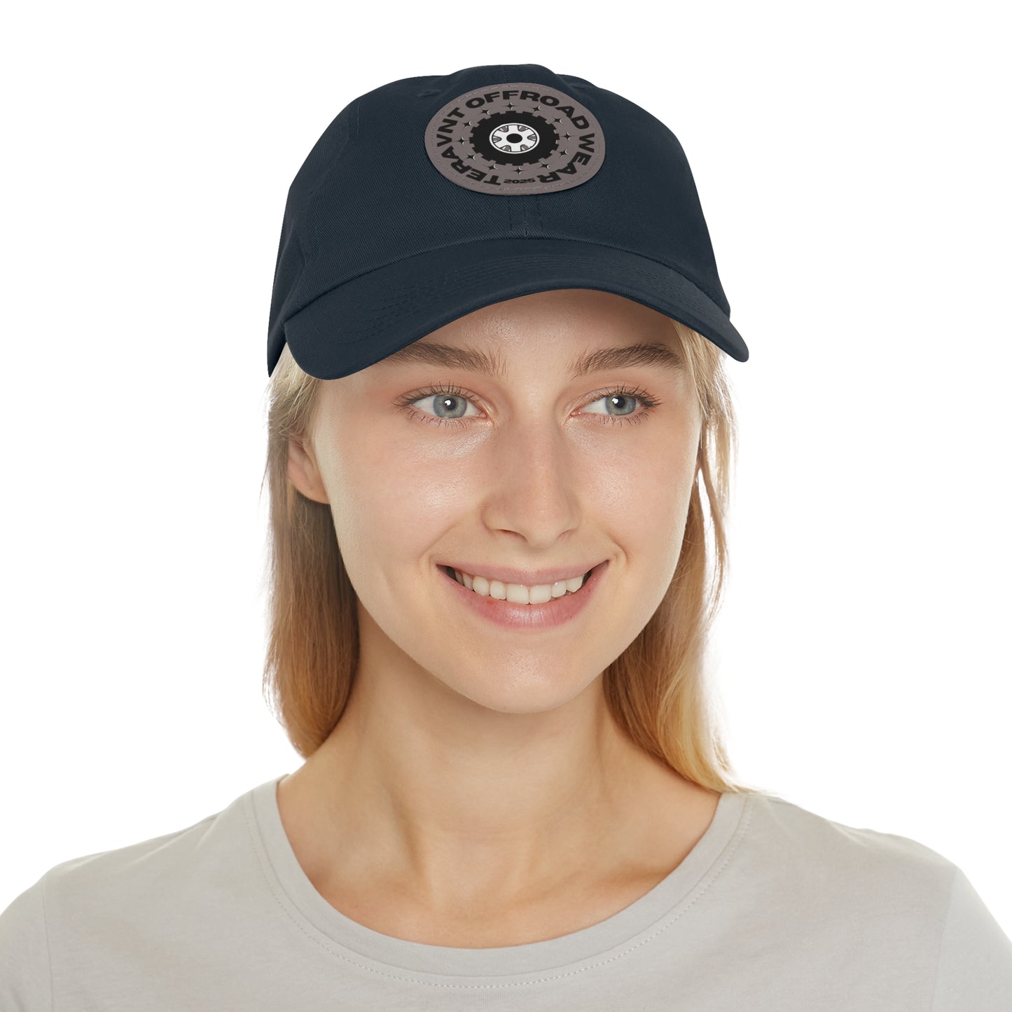 Dad Cap W/Leather Patch II by Teravnt