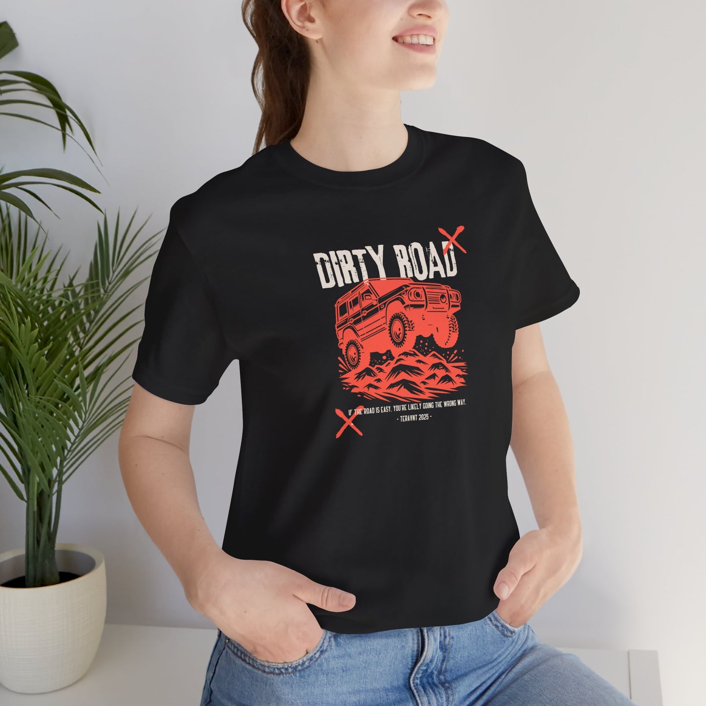 Teravnt Dirty Road. Black T-Shirt