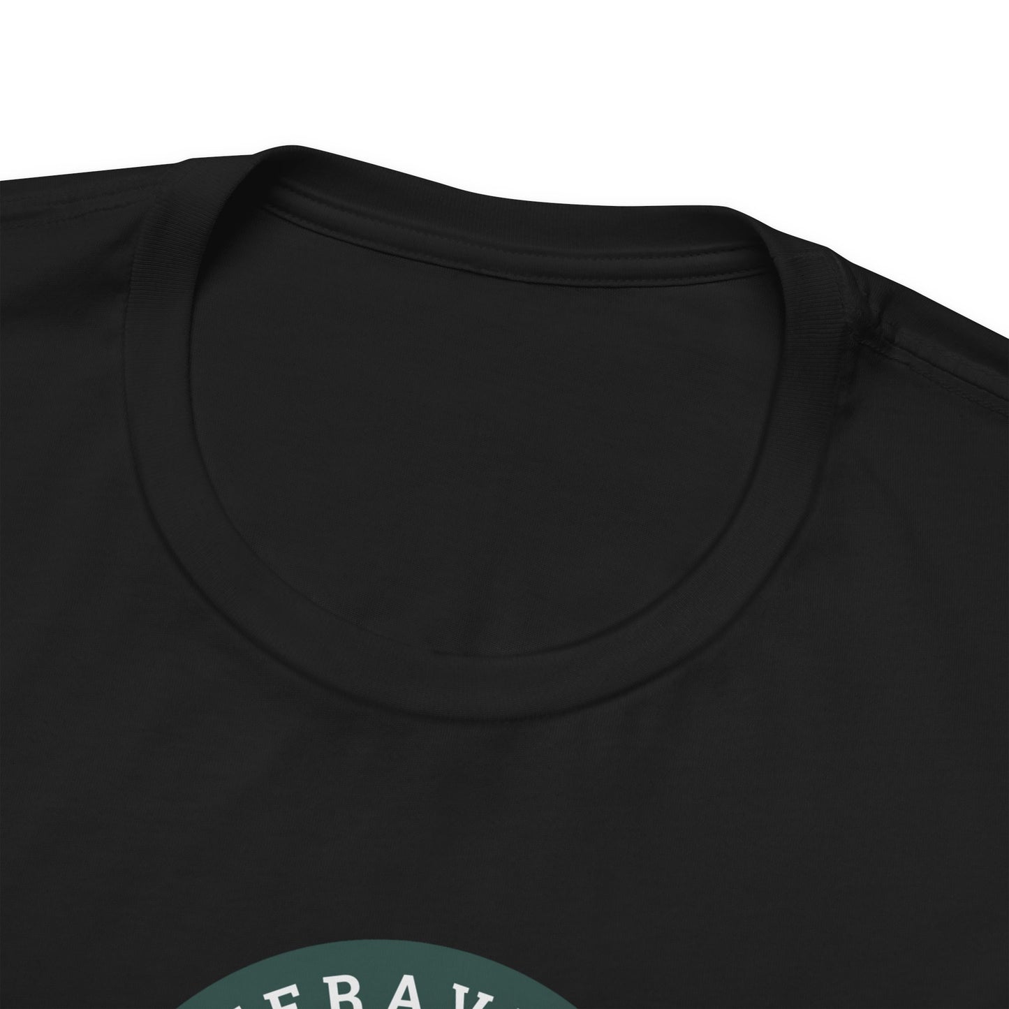 Off-Road Garage. Black W/Teal T-Shirt by Teravnt.