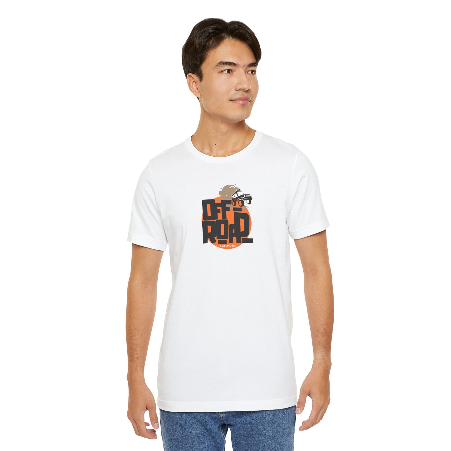 Teravnt Off-Road Sun. White W/Colors T-Shirt by Teravnt.