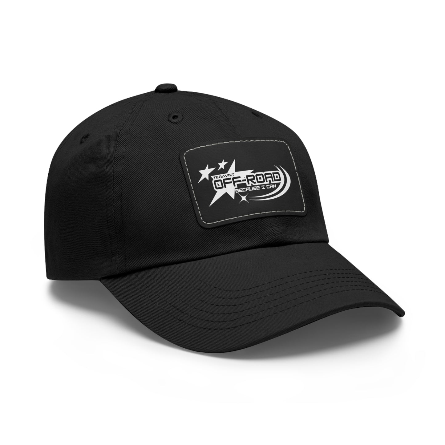 Off-Road Hat with Leather Patch by Teravnt