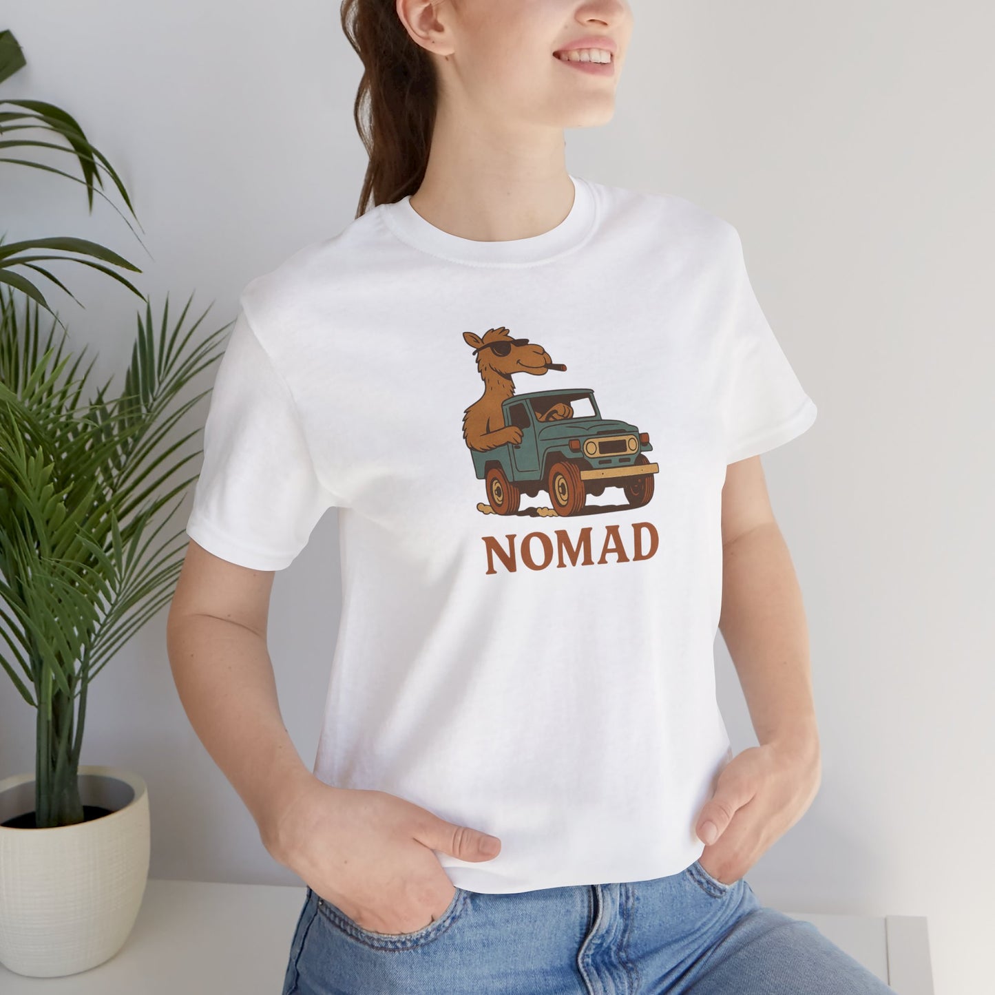 Nomad White T-Shirt by Teravnt
