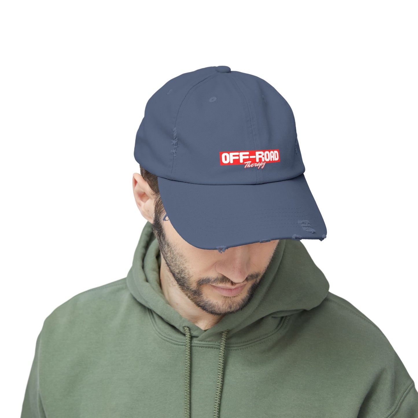 Unisex Distressed Cap - OFF-ROAD Therapy
