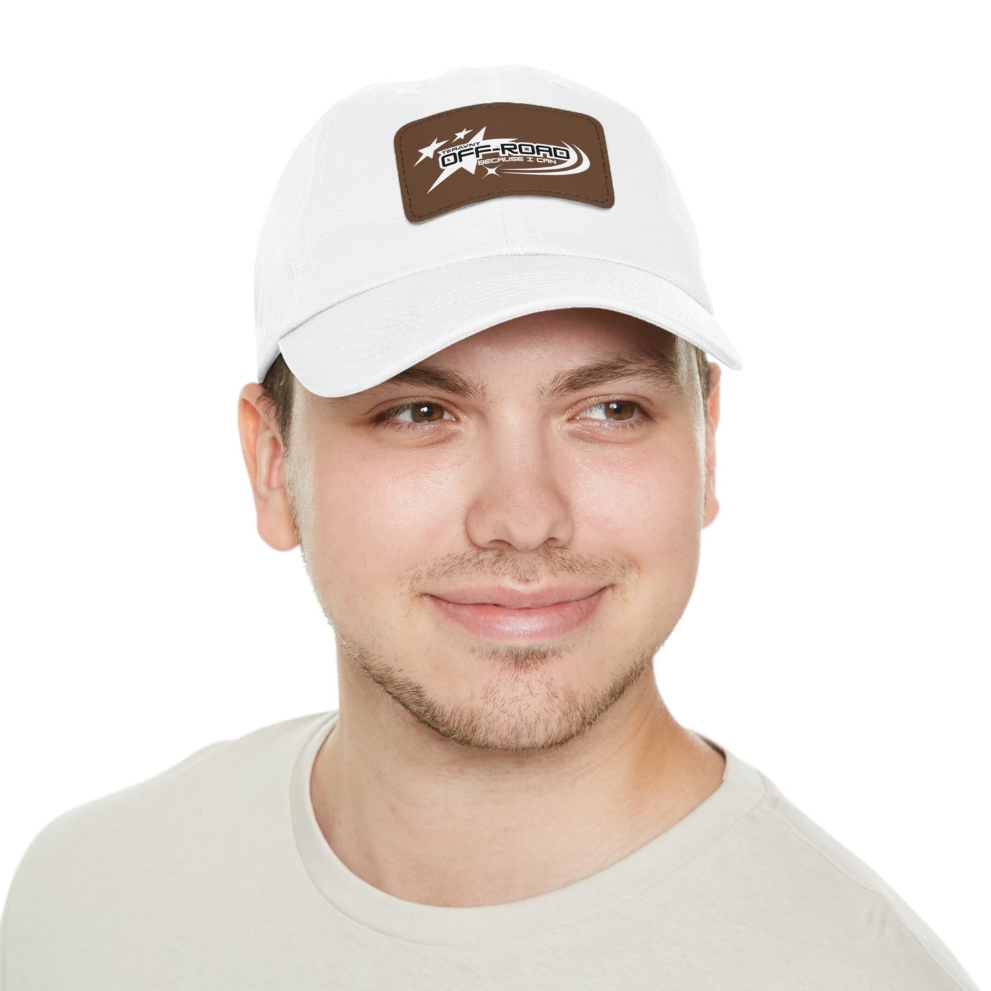 Off-Road Hat with Leather Patch by Teravnt