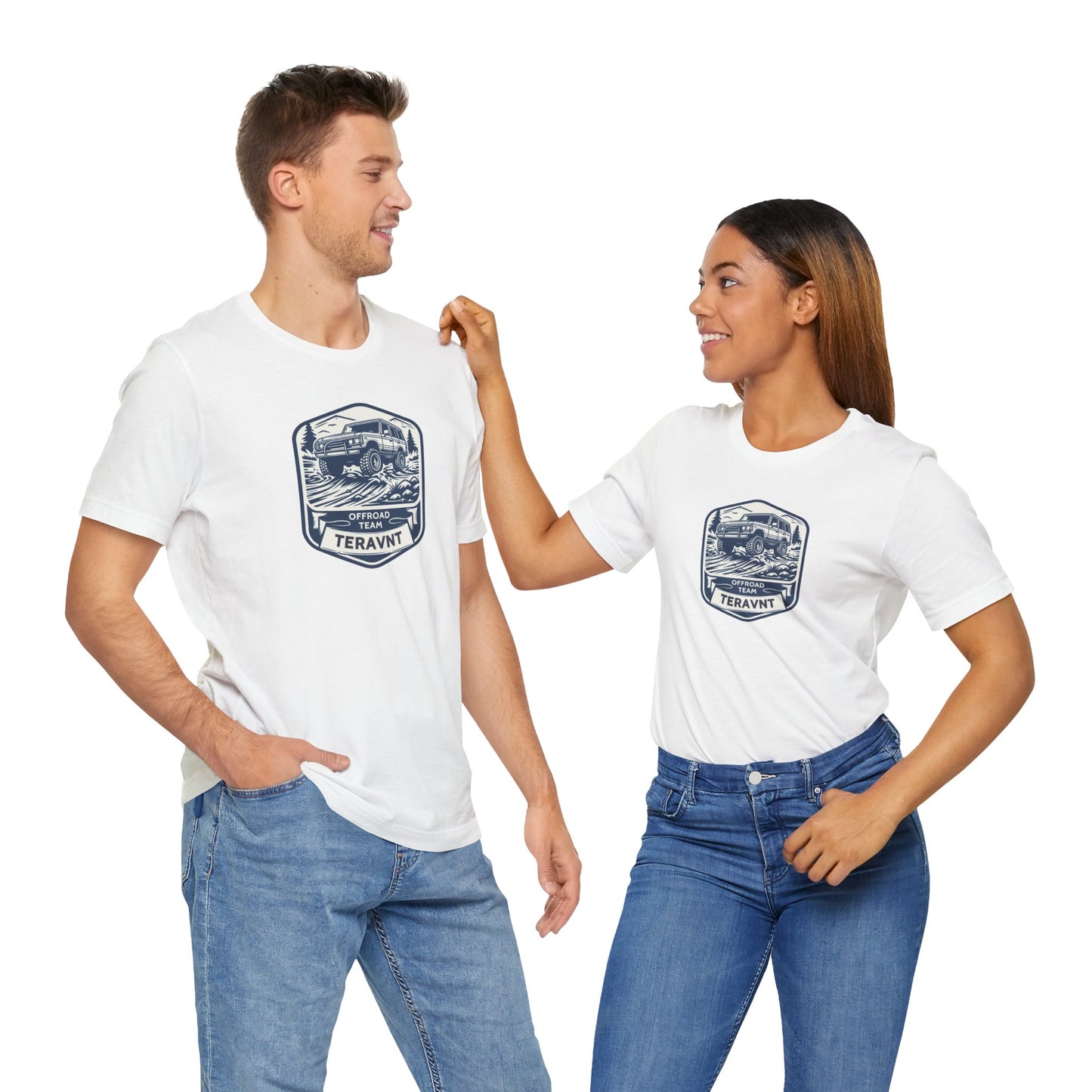 OR Team.  White T-Shirt by Teravnt.